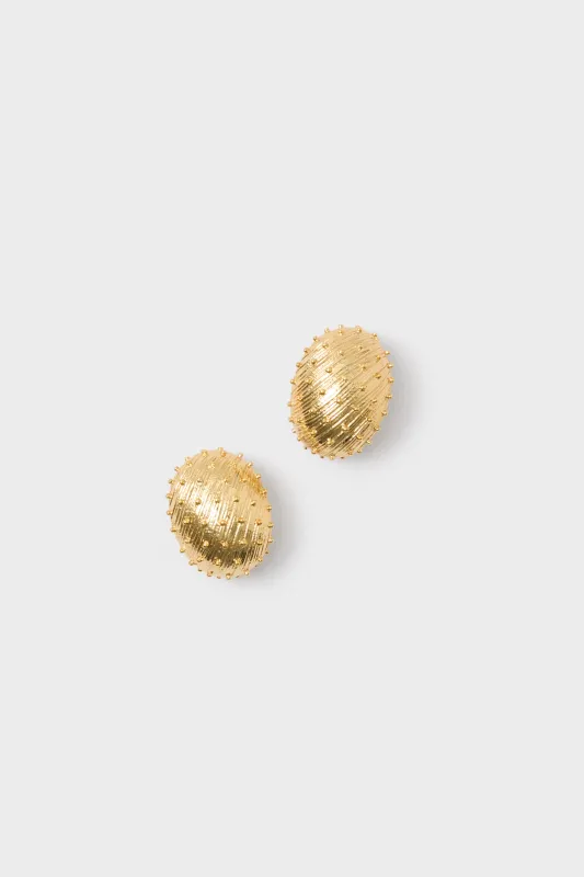 Gold Nayru Earrings sold by Tuckernuck