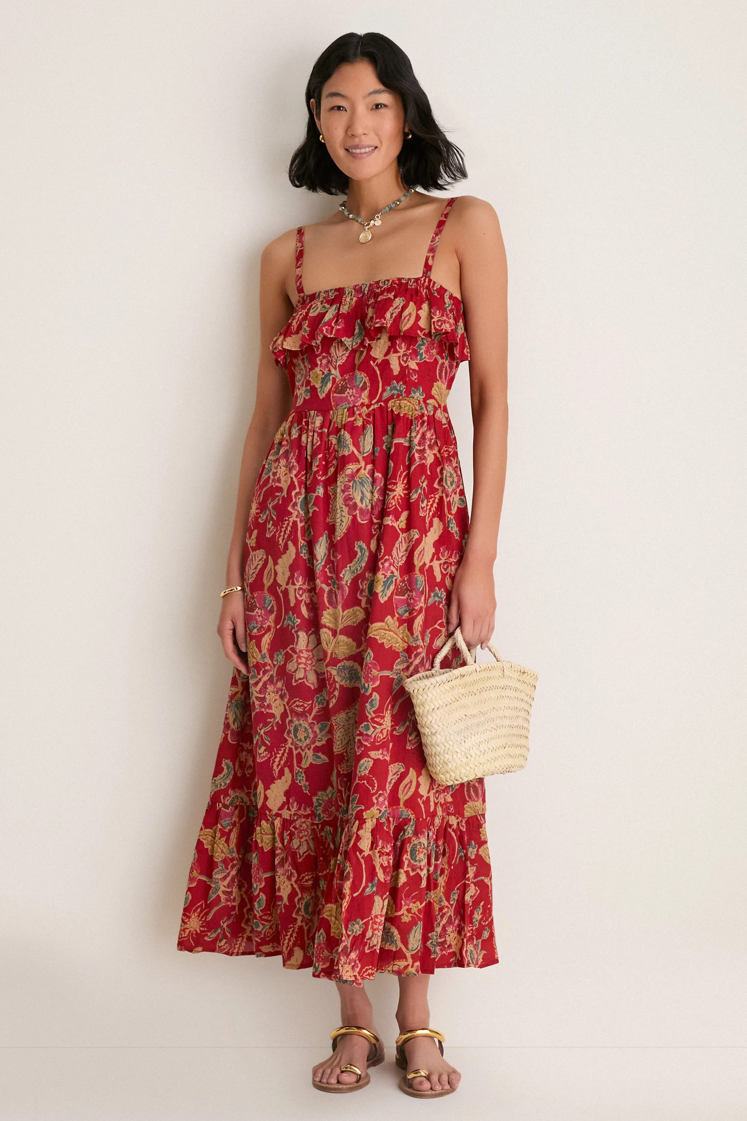 Wanderlust Celestial Small Coin on Strong Seaglass Beaded Necklace sold by Tuckernuck product image thumbnail 5