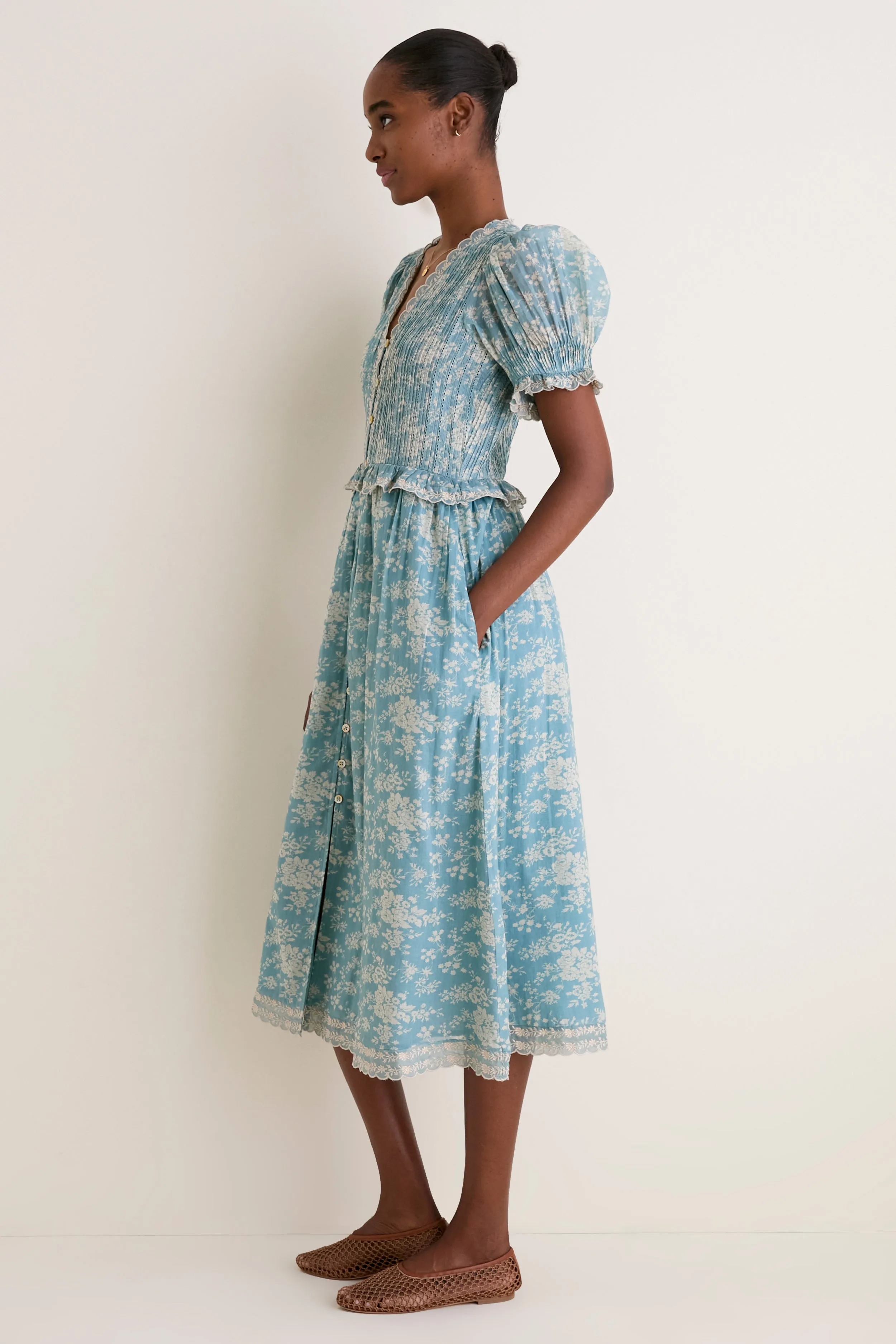 Sky Kirsten Print Long Dress sold by Tuckernuck product image thumbnail 4