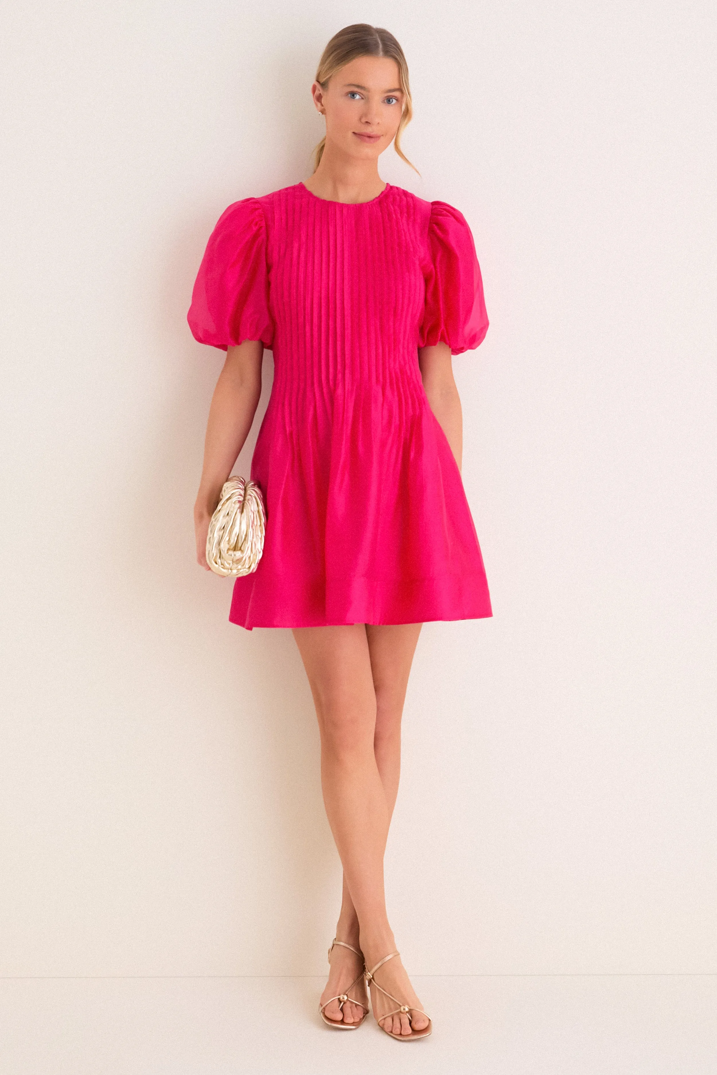 Hot Pink Mere Mini Dress sold by Tuckernuck product image thumbnail 2