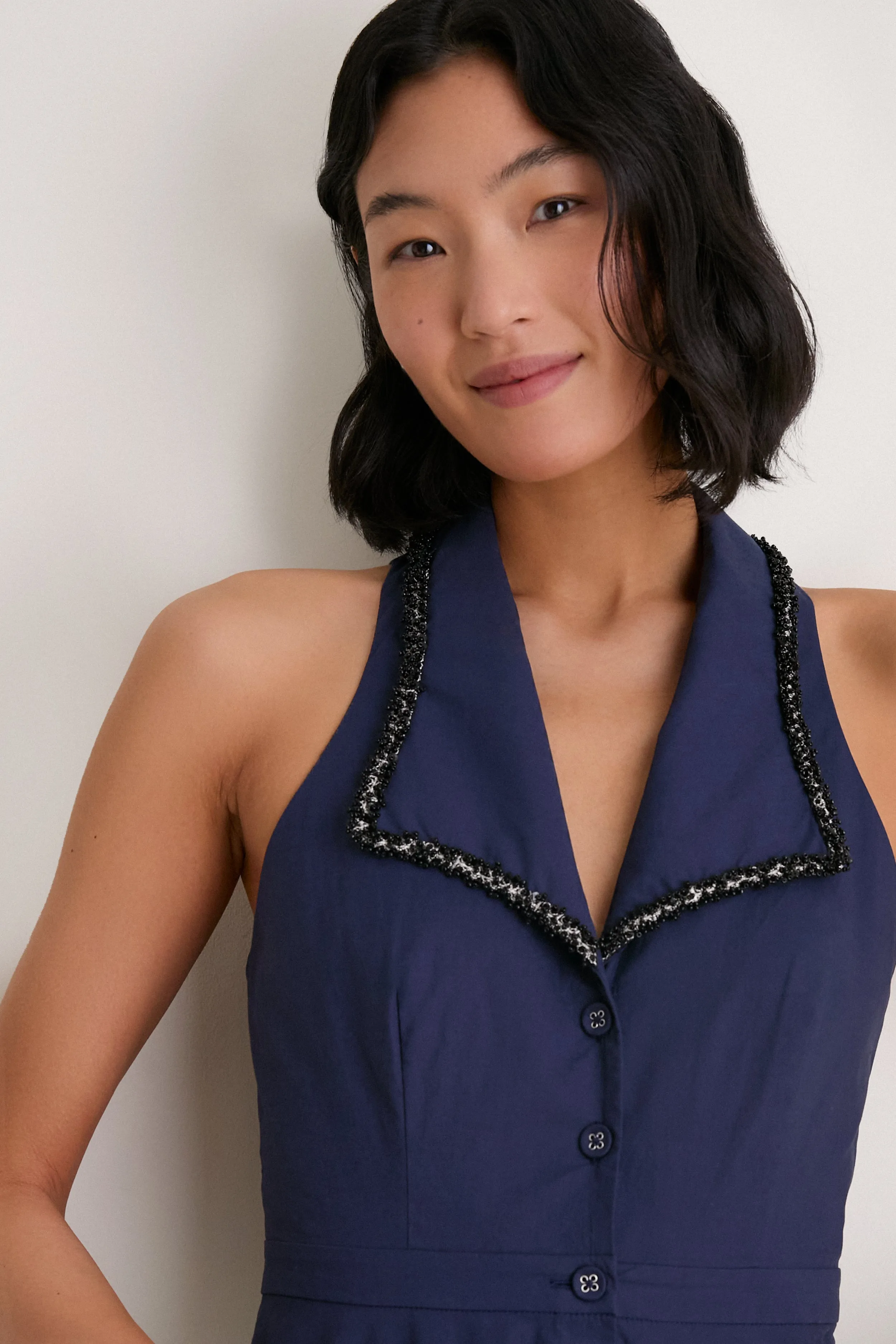 True Navy Jessica Midi Dress sold by Tuckernuck product image thumbnail 5