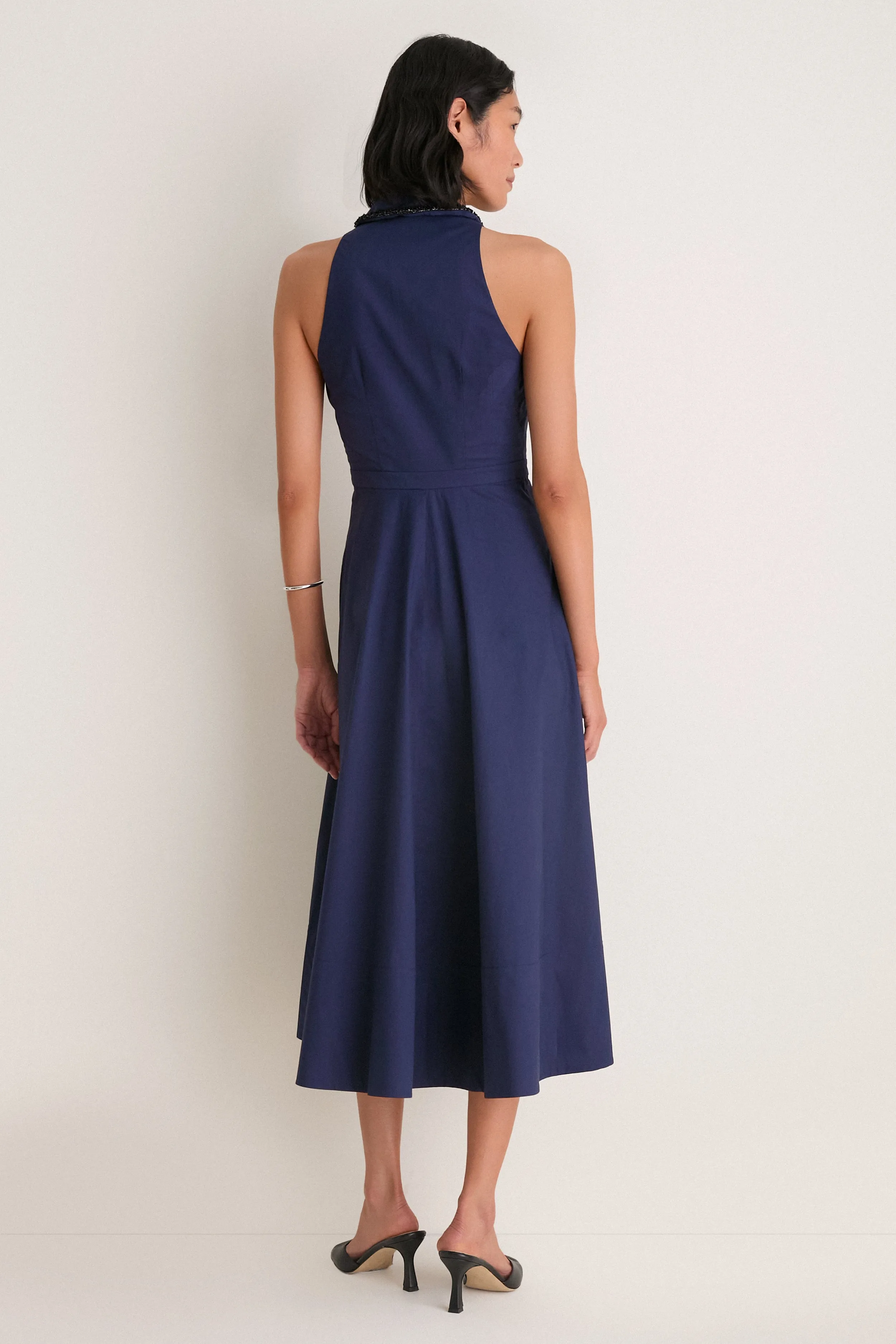 True Navy Jessica Midi Dress sold by Tuckernuck product image thumbnail 4