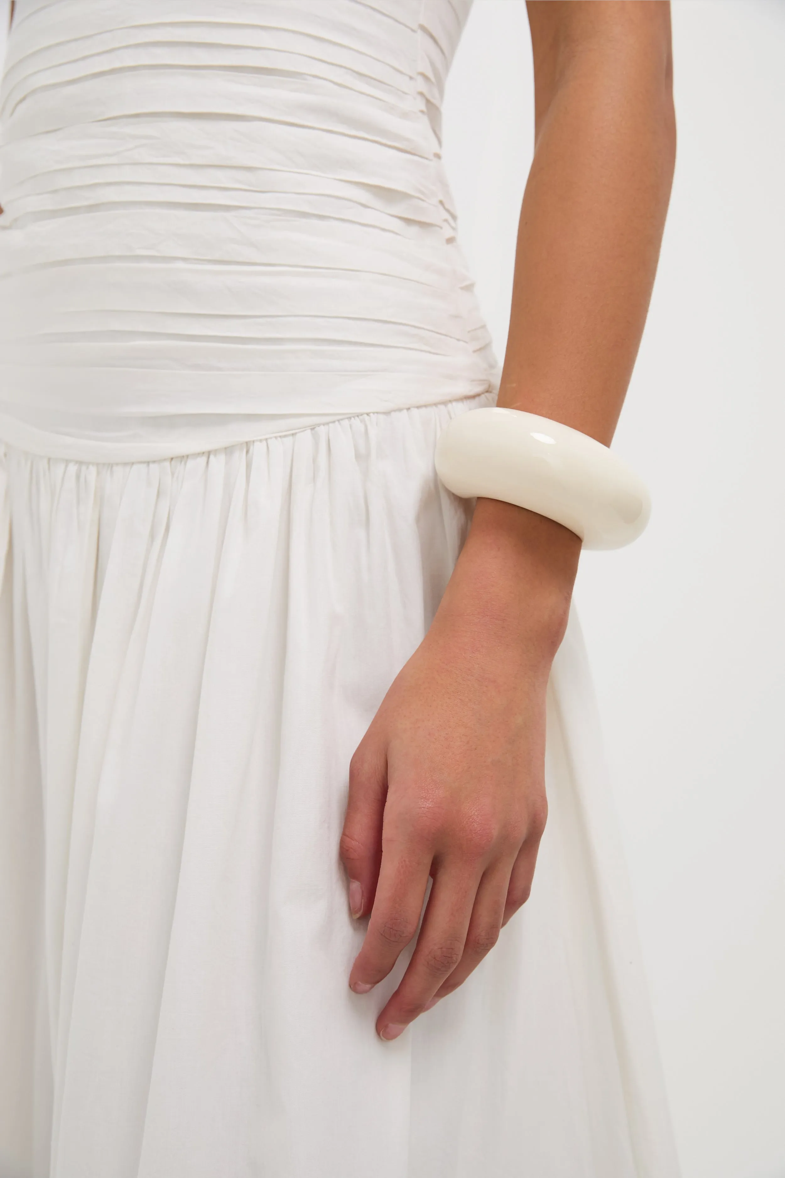 Alabaster Arc Cuff sold by Tuckernuck product image thumbnail 2
