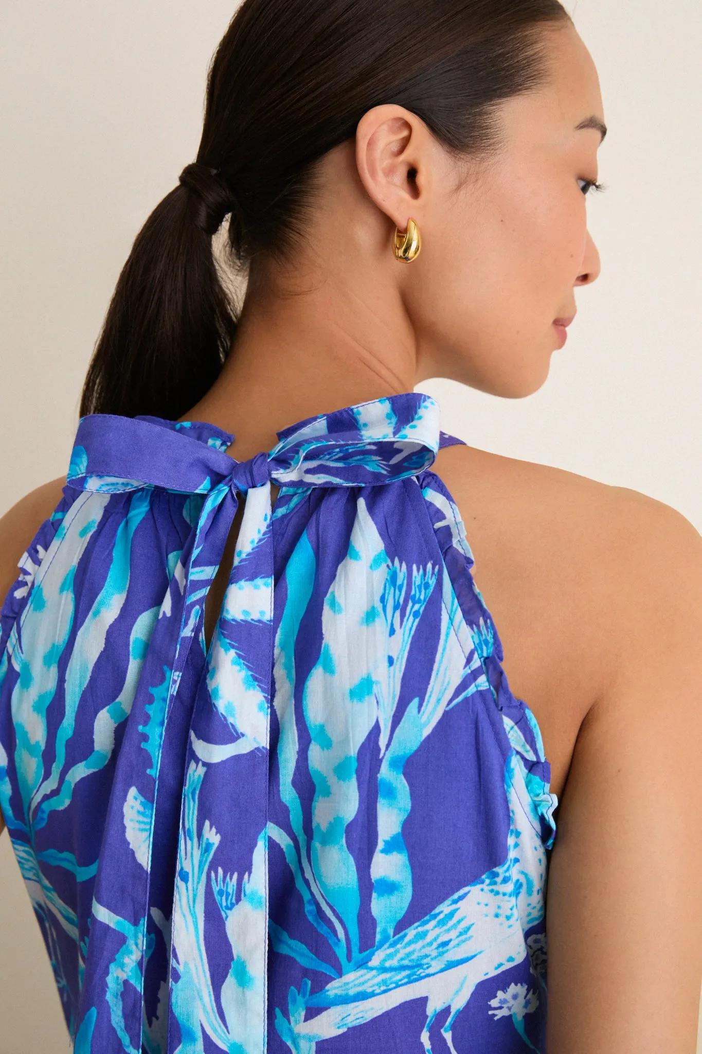 Cyan Amelia Mini Dress sold by Tuckernuck product image thumbnail 5