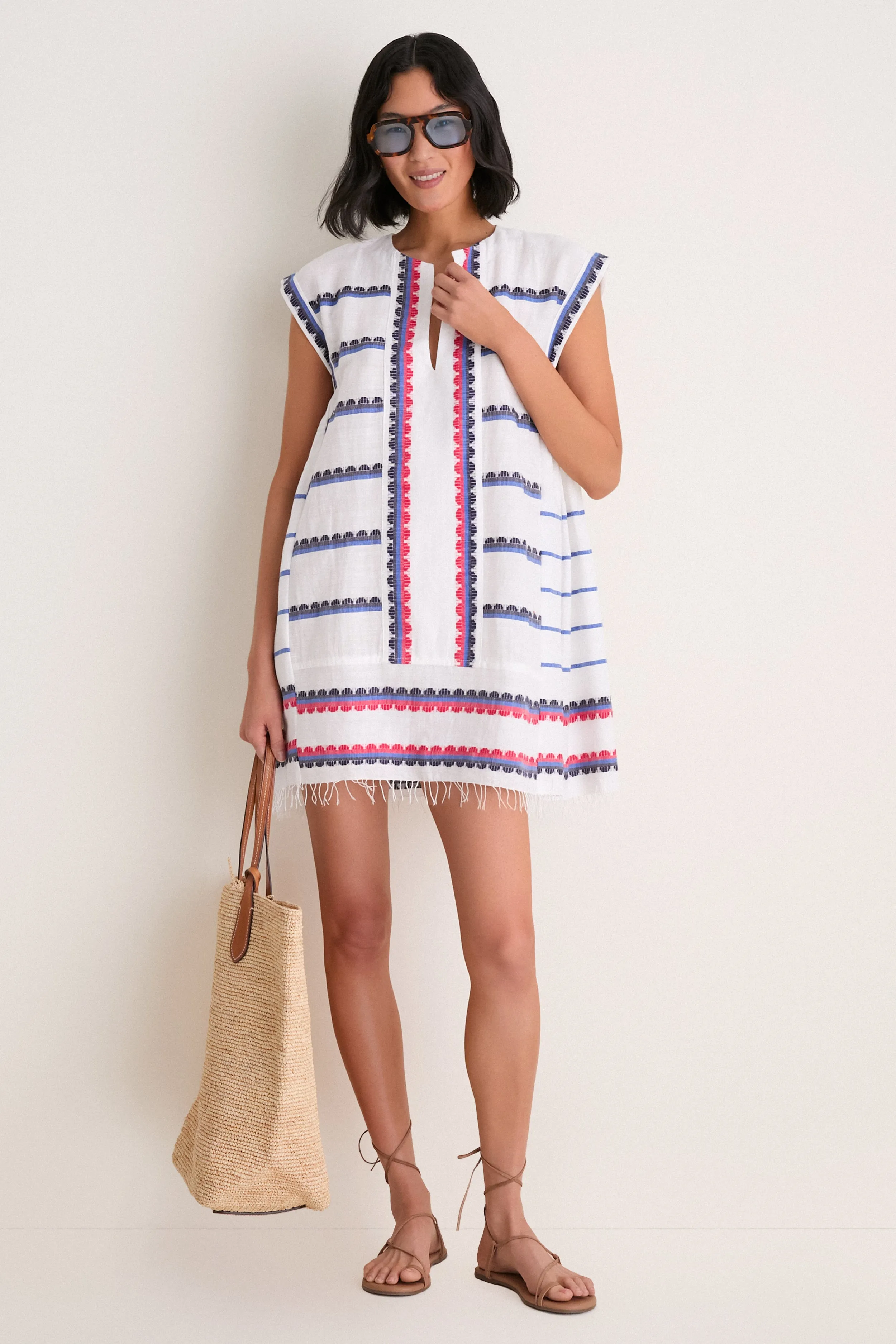 Kibebi Marine Elina Caftan sold by Tuckernuck product image thumbnail 2