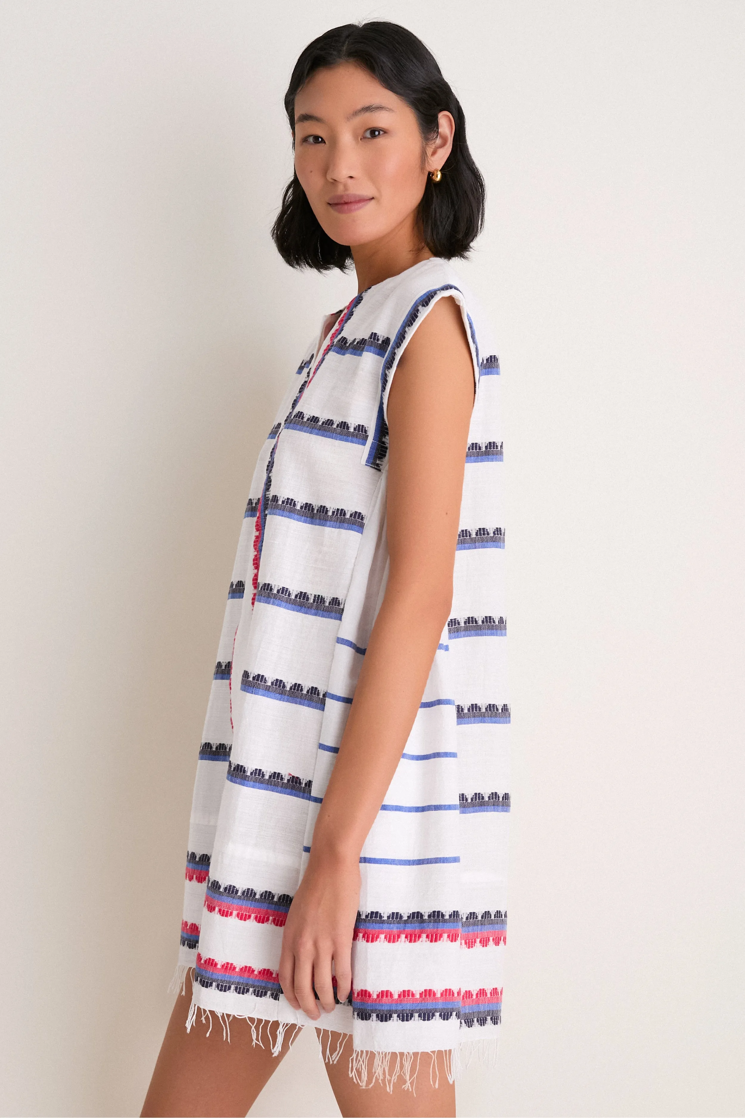 Kibebi Marine Elina Caftan sold by Tuckernuck product image thumbnail 3