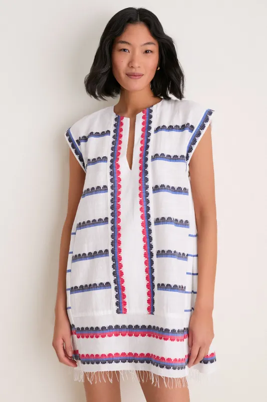 Kibebi Marine Elina Caftan made by lemlem