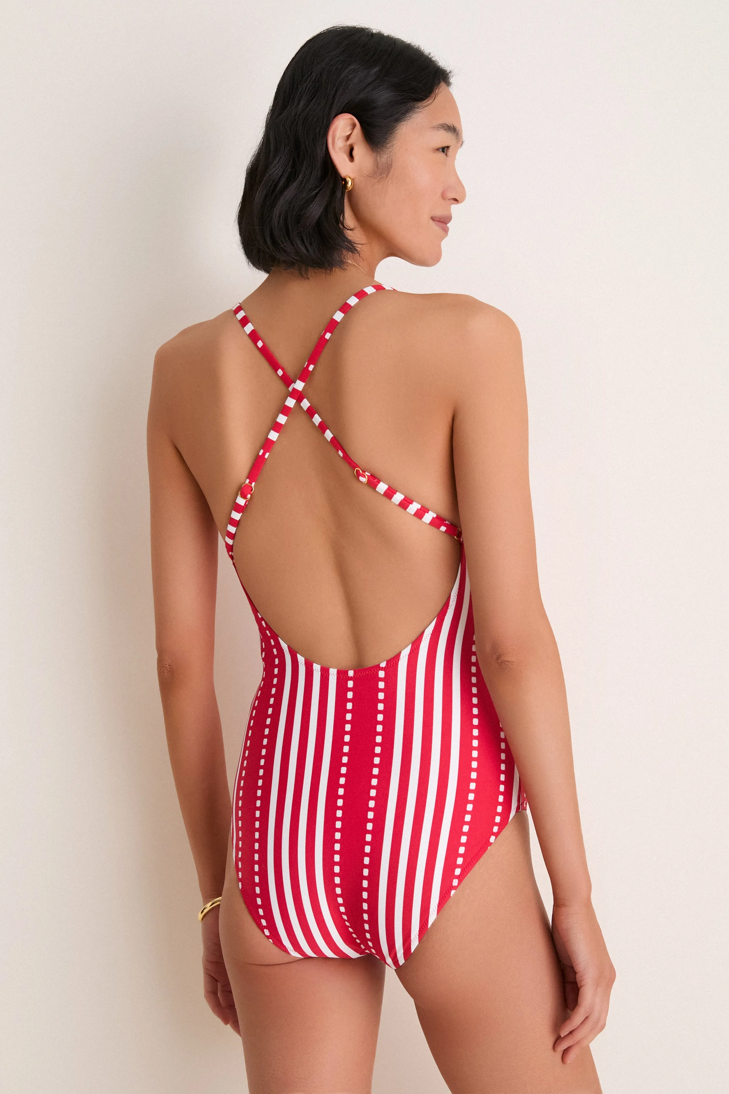 Eshe Red Retiro One Piece sold by Tuckernuck product image thumbnail 4