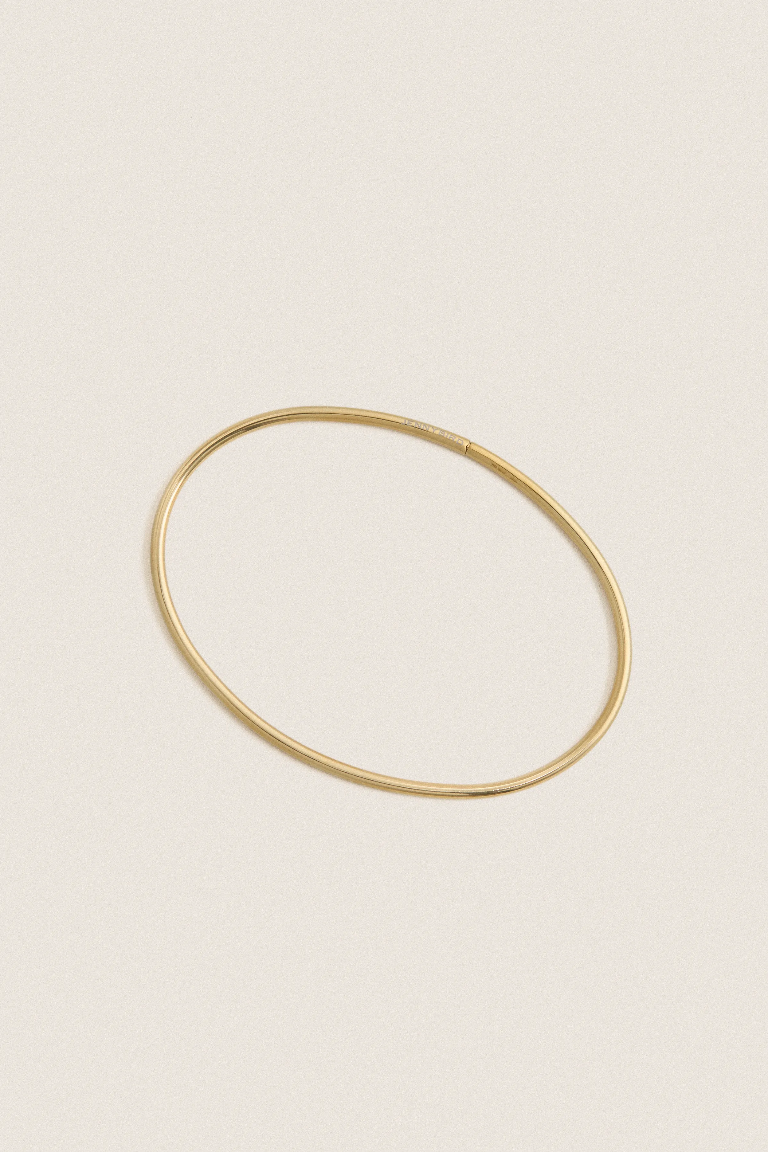 High Polish Gold Dane Anklet sold by Tuckernuck