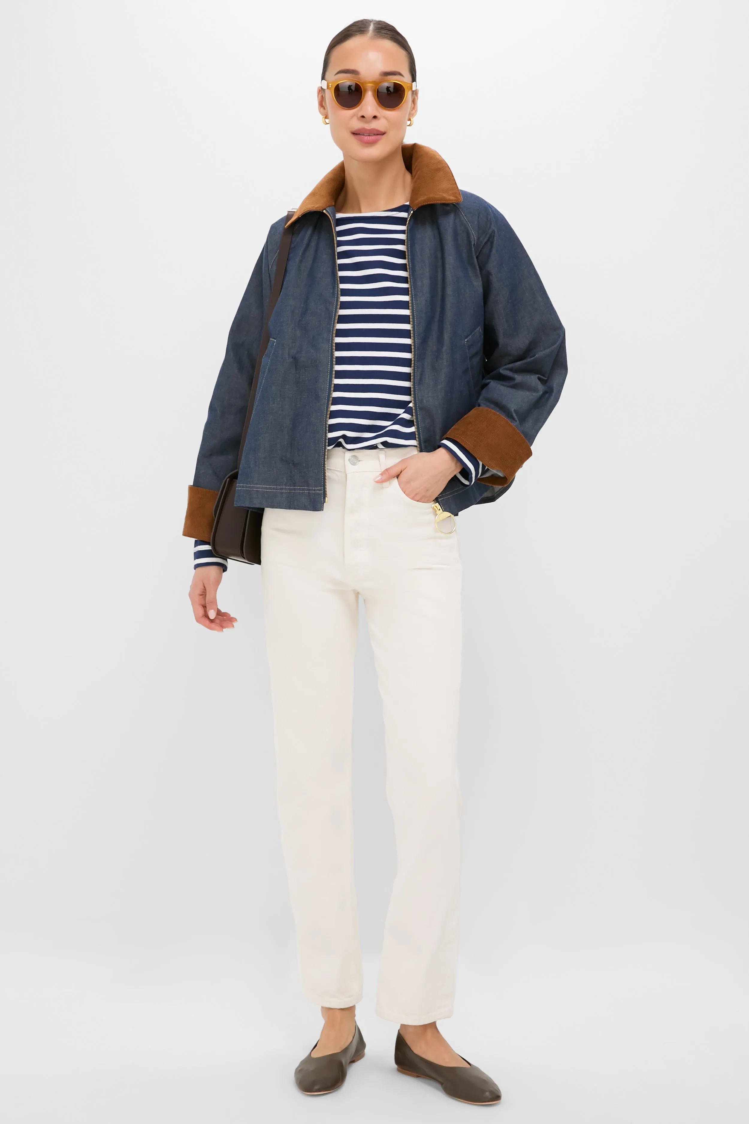 Honey Gold Leonard Sunglasses sold by Tuckernuck product image thumbnail 3