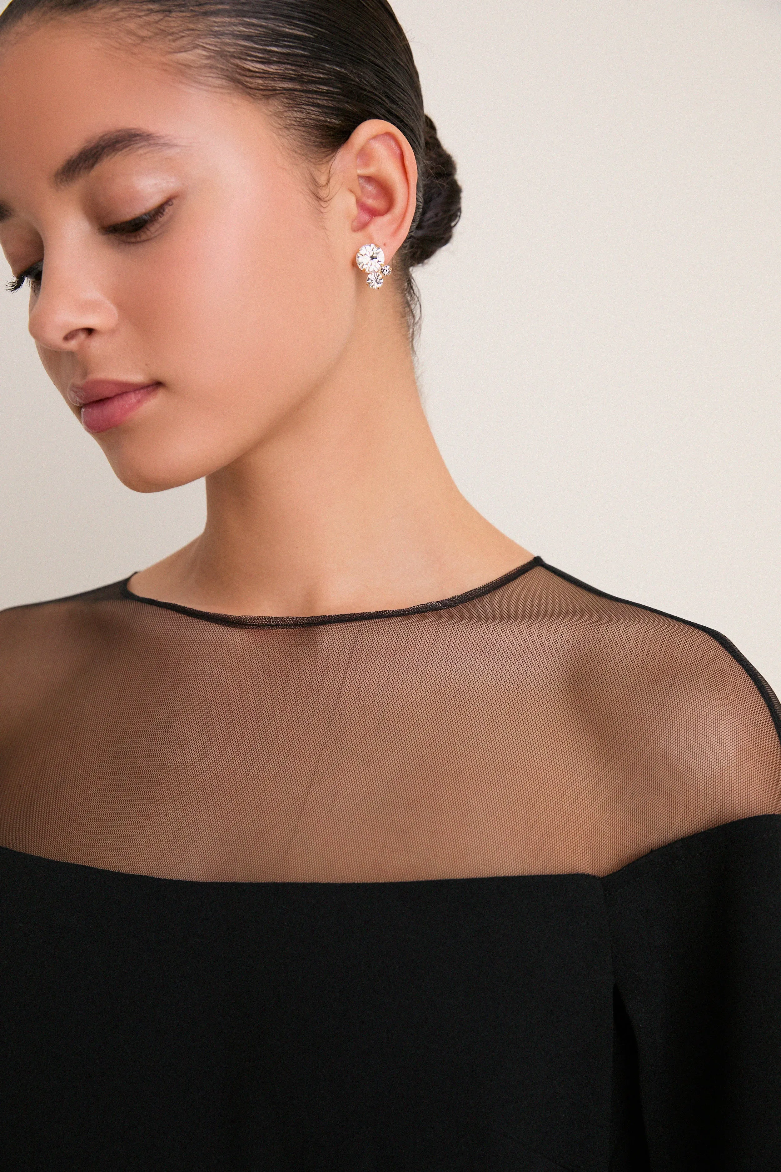 Crystal Allison Stud Earrings sold by Tuckernuck product image thumbnail 2