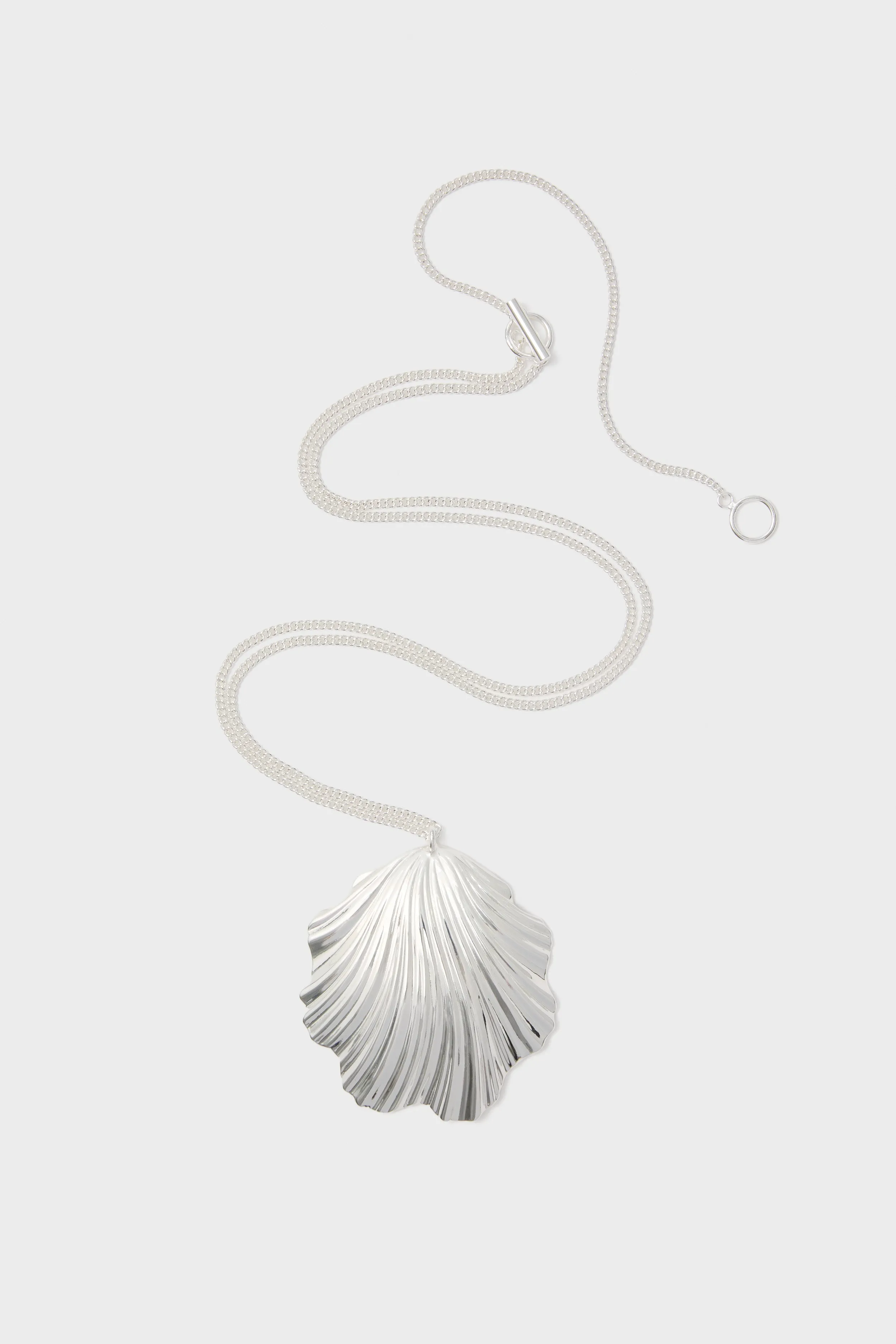 Silver Coquille Necklace sold by Tuckernuck