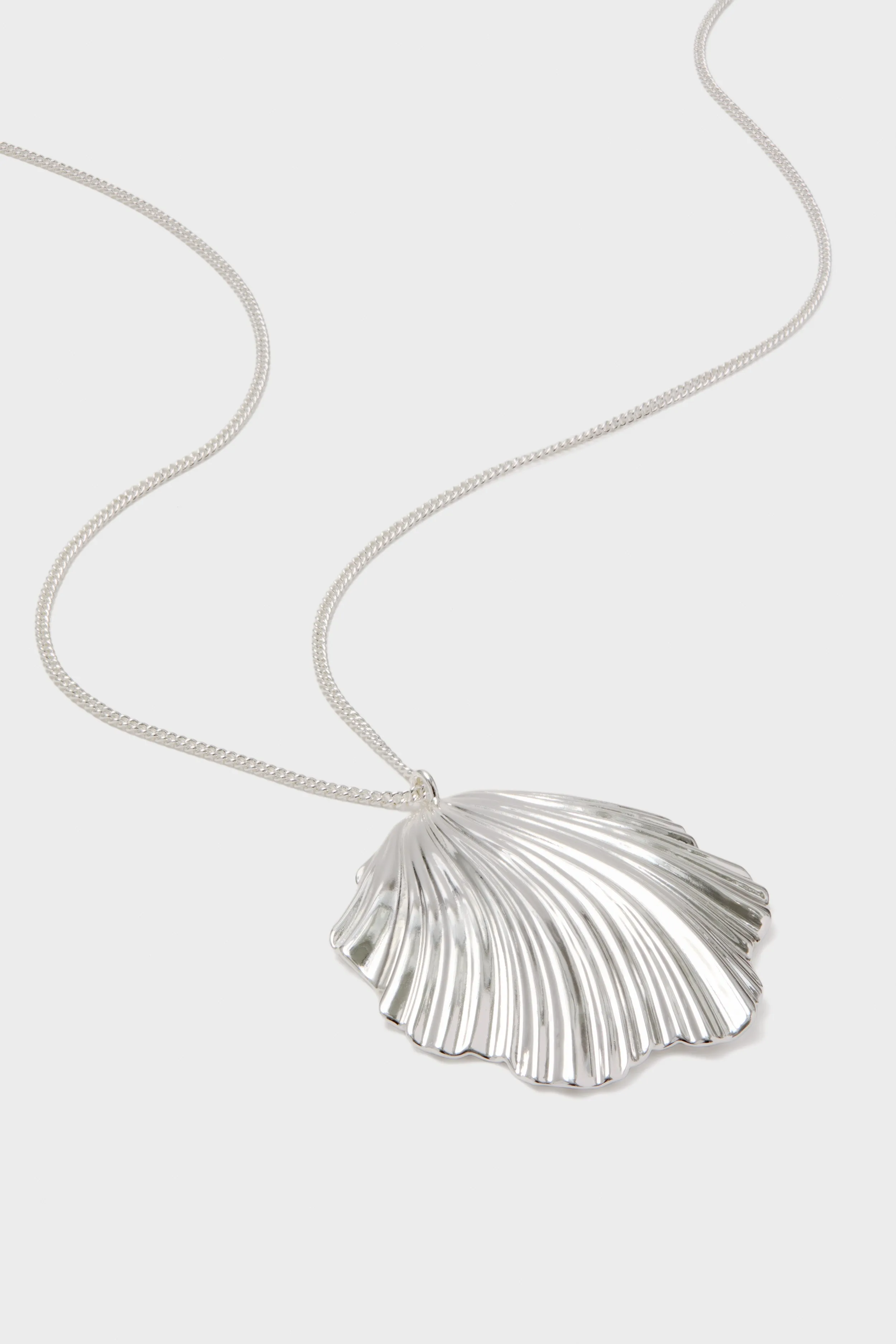 Silver Coquille Necklace sold by Tuckernuck product image thumbnail 4