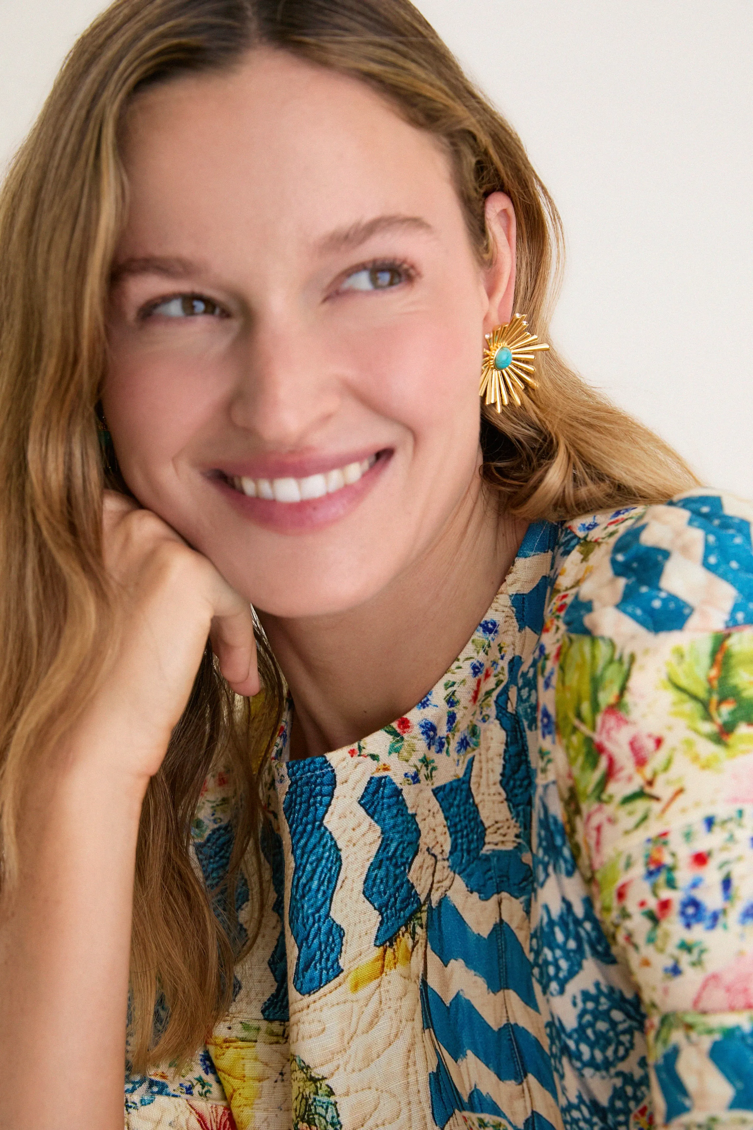 Blues Antonia Studs sold by Tuckernuck product image thumbnail 2