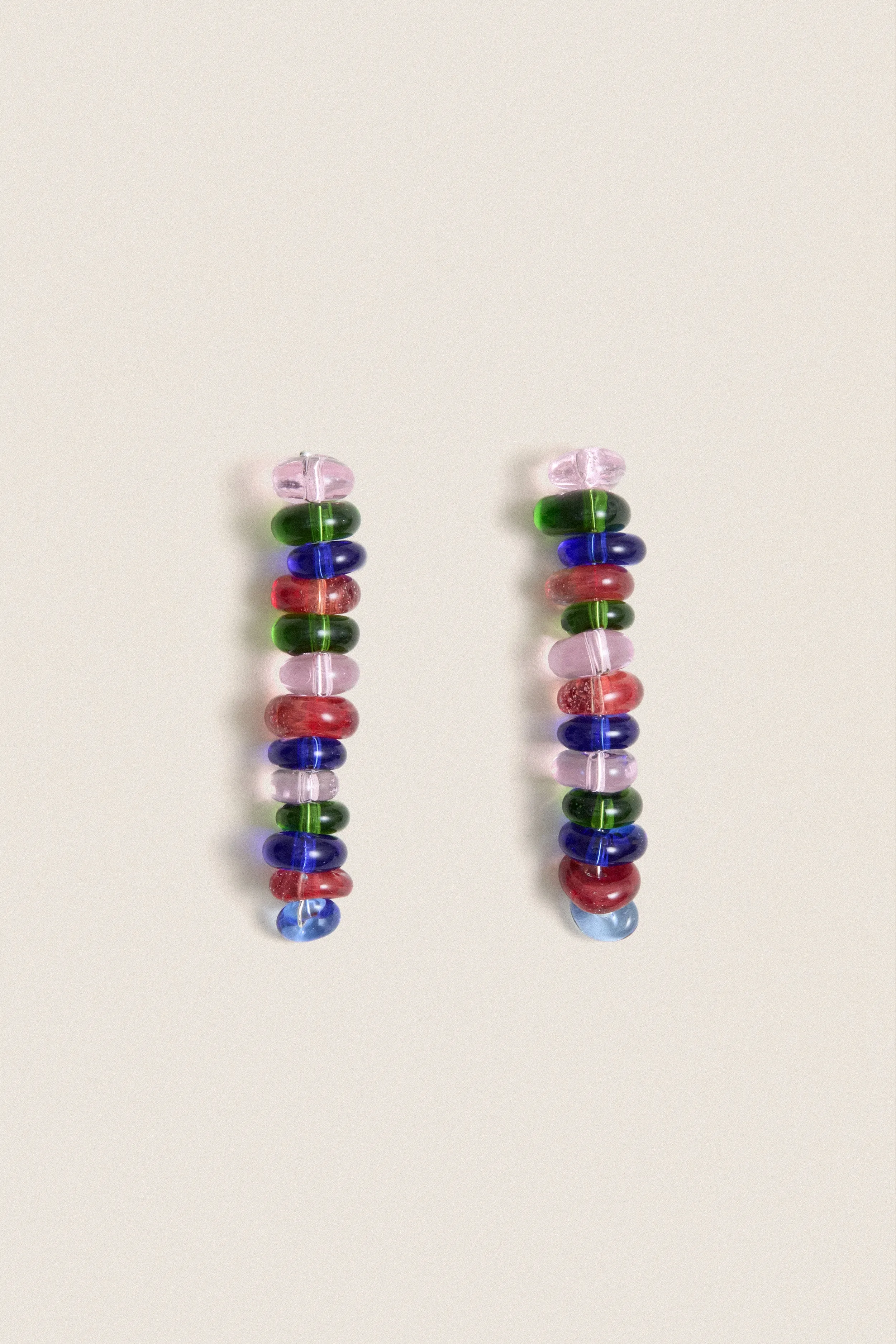 Rainbow Glass Roulette Earrings sold by Tuckernuck
