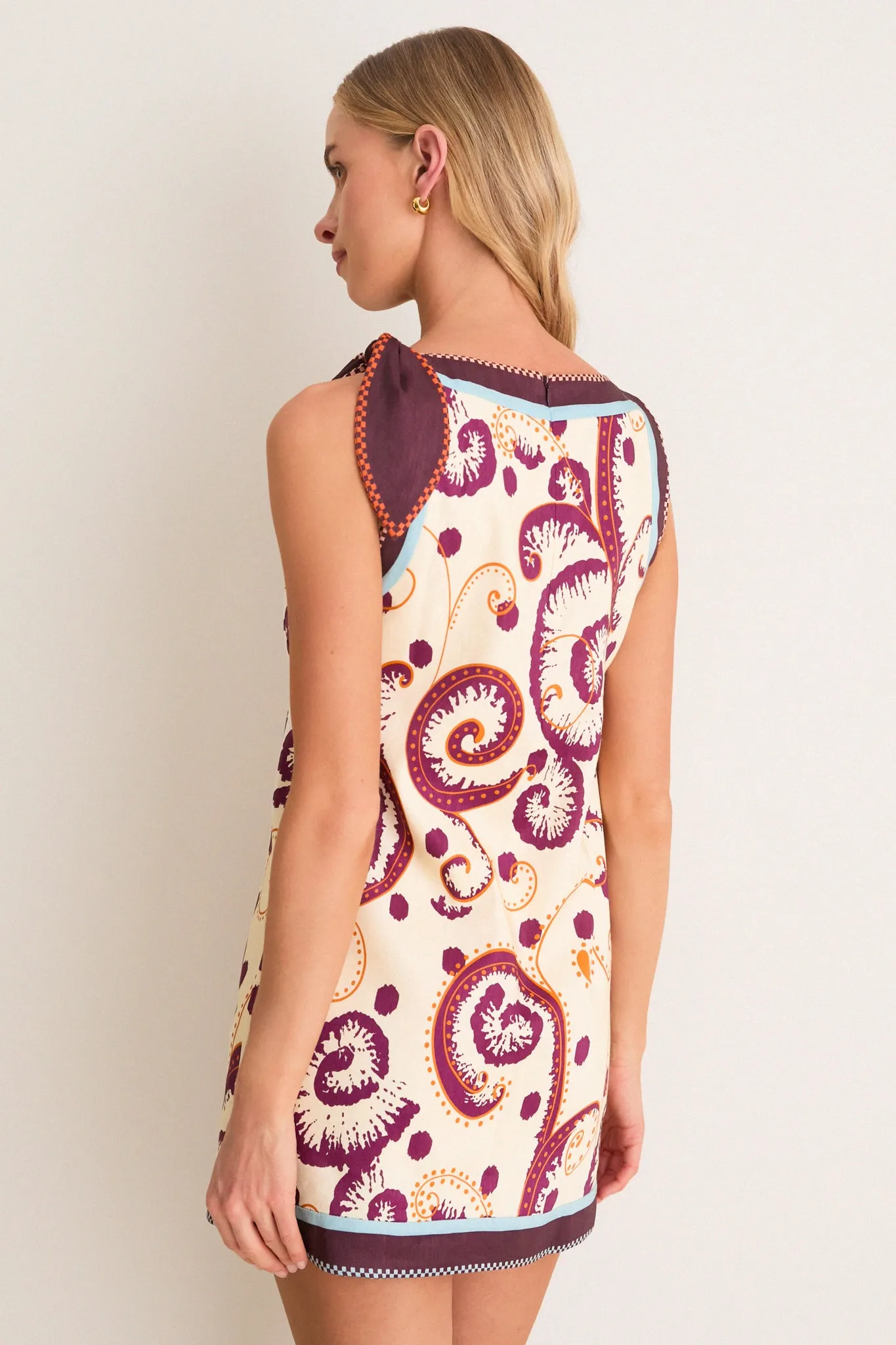Multi Wilson Mini Dress sold by Tuckernuck product image thumbnail 4