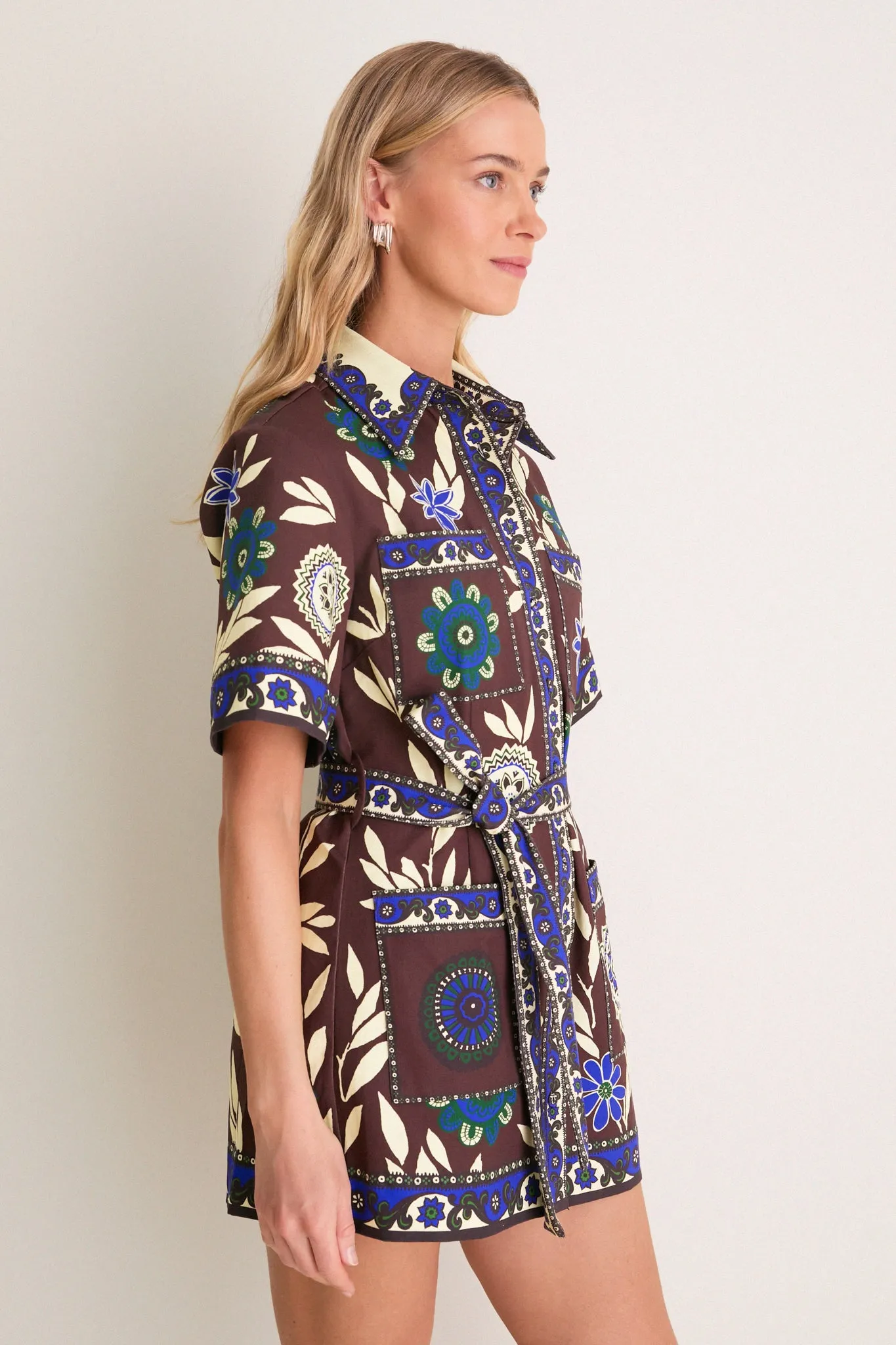 Chocolate Jasper Mini Dress sold by Tuckernuck product image thumbnail 3