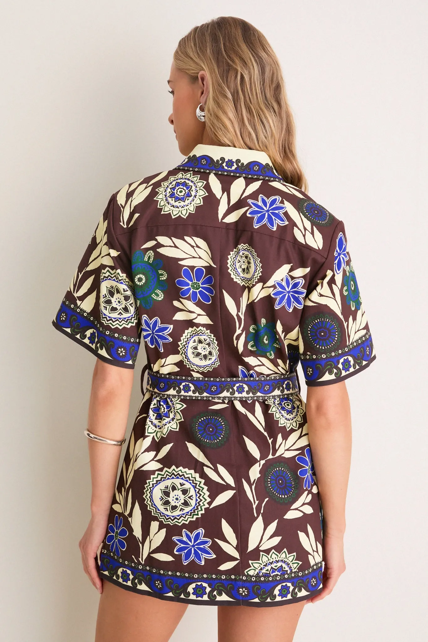 Chocolate Jasper Mini Dress sold by Tuckernuck product image thumbnail 4