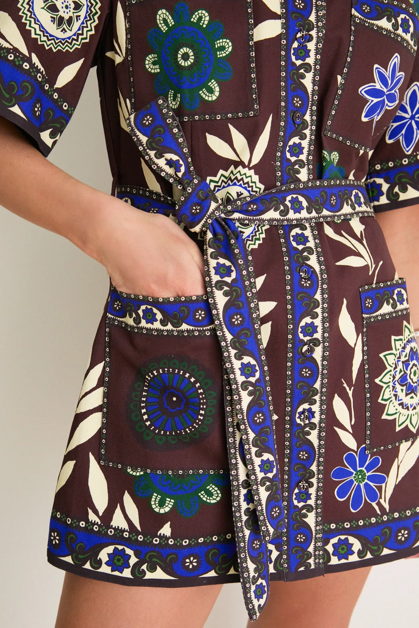 Chocolate Jasper Mini Dress sold by Tuckernuck product image thumbnail 5