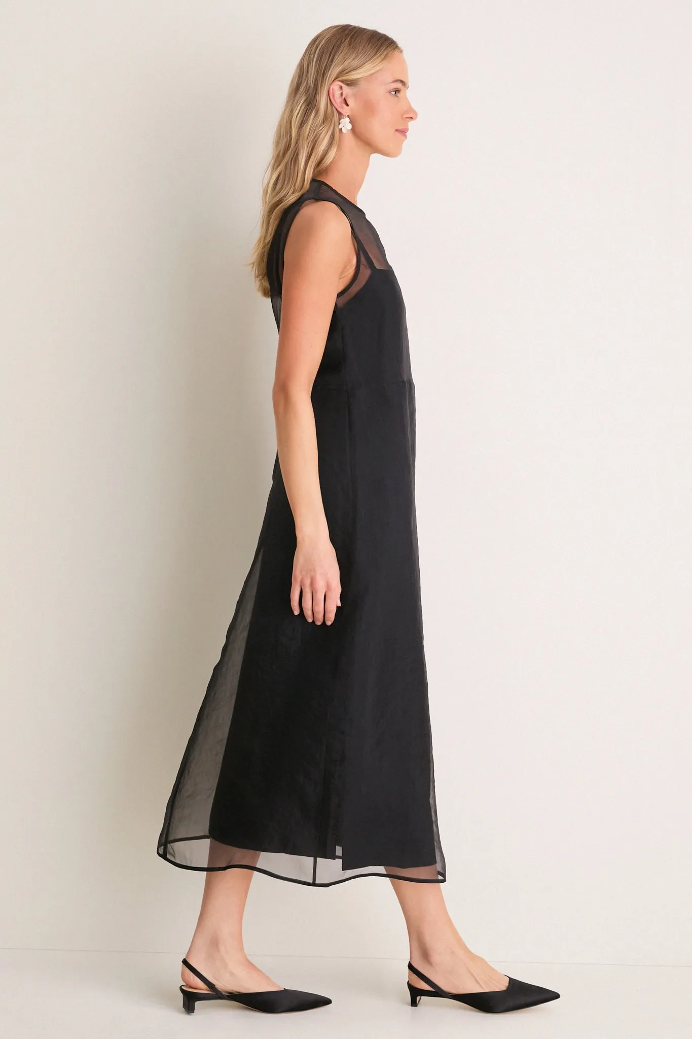 Black Cora Dress sold by Tuckernuck product image thumbnail 3