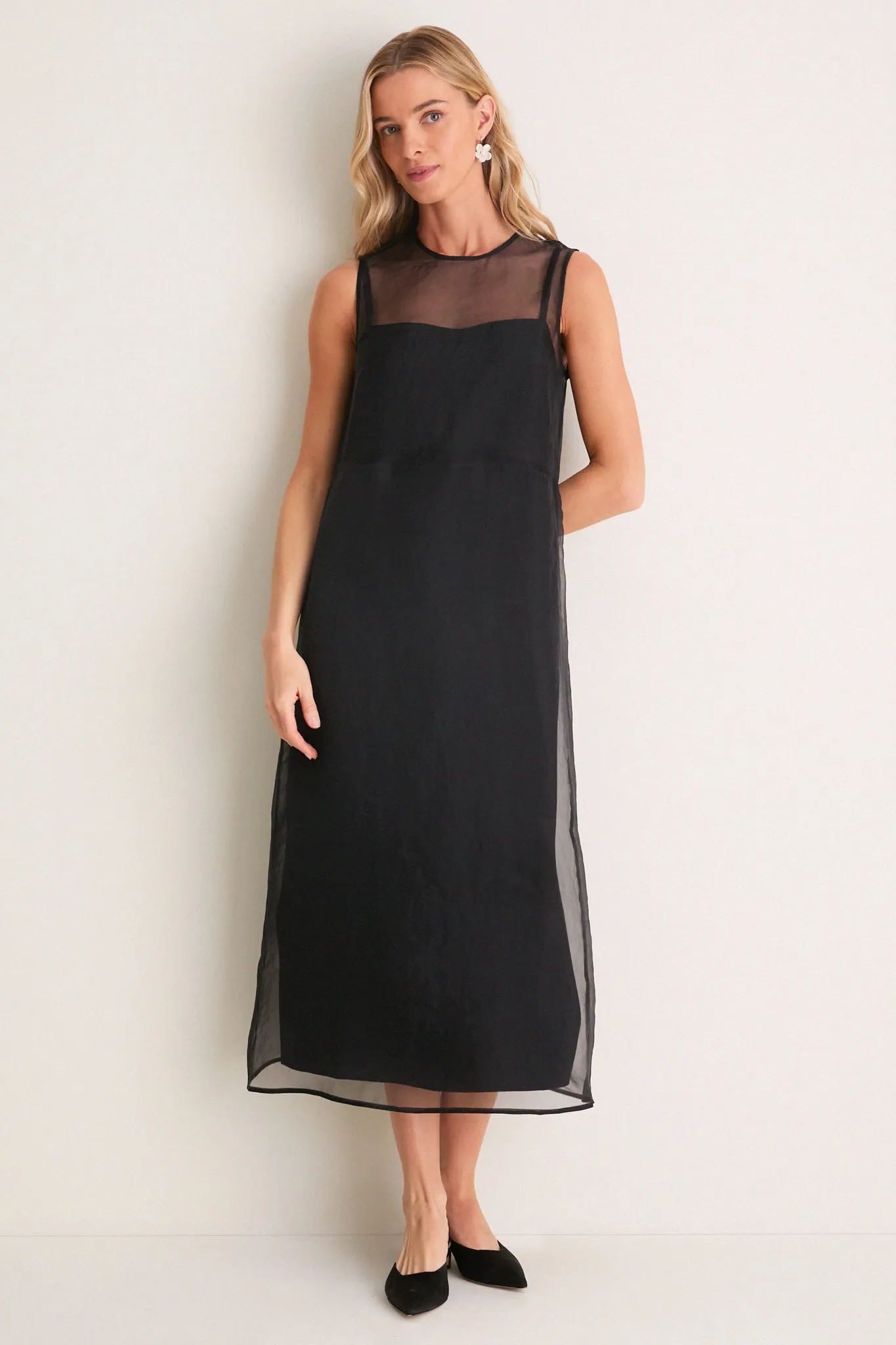 Black Cora Dress sold by Tuckernuck