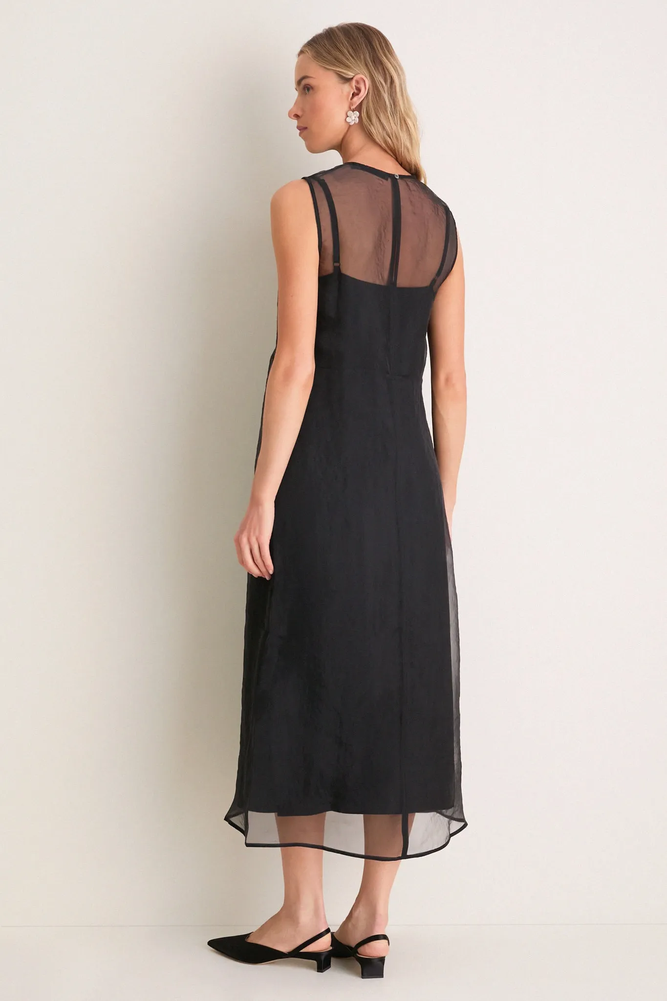Black Cora Dress sold by Tuckernuck product image thumbnail 4