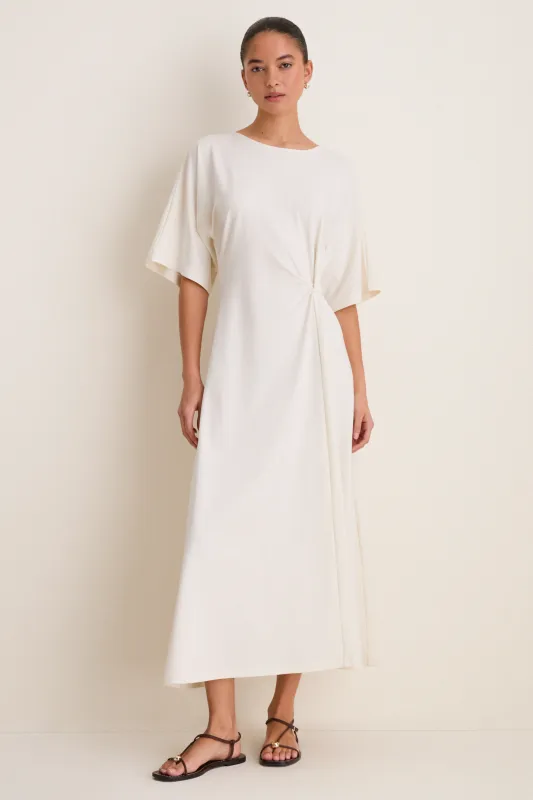 Buttercream Jersey Lisette Midi Dress made by Tuckernuck