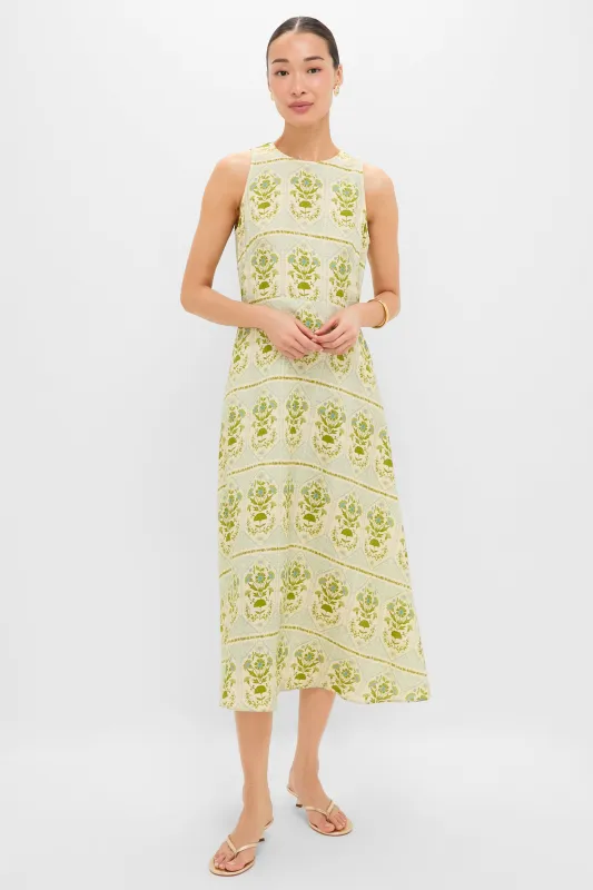 Green Trellis Faith Dress made by Hunter Bell NYC