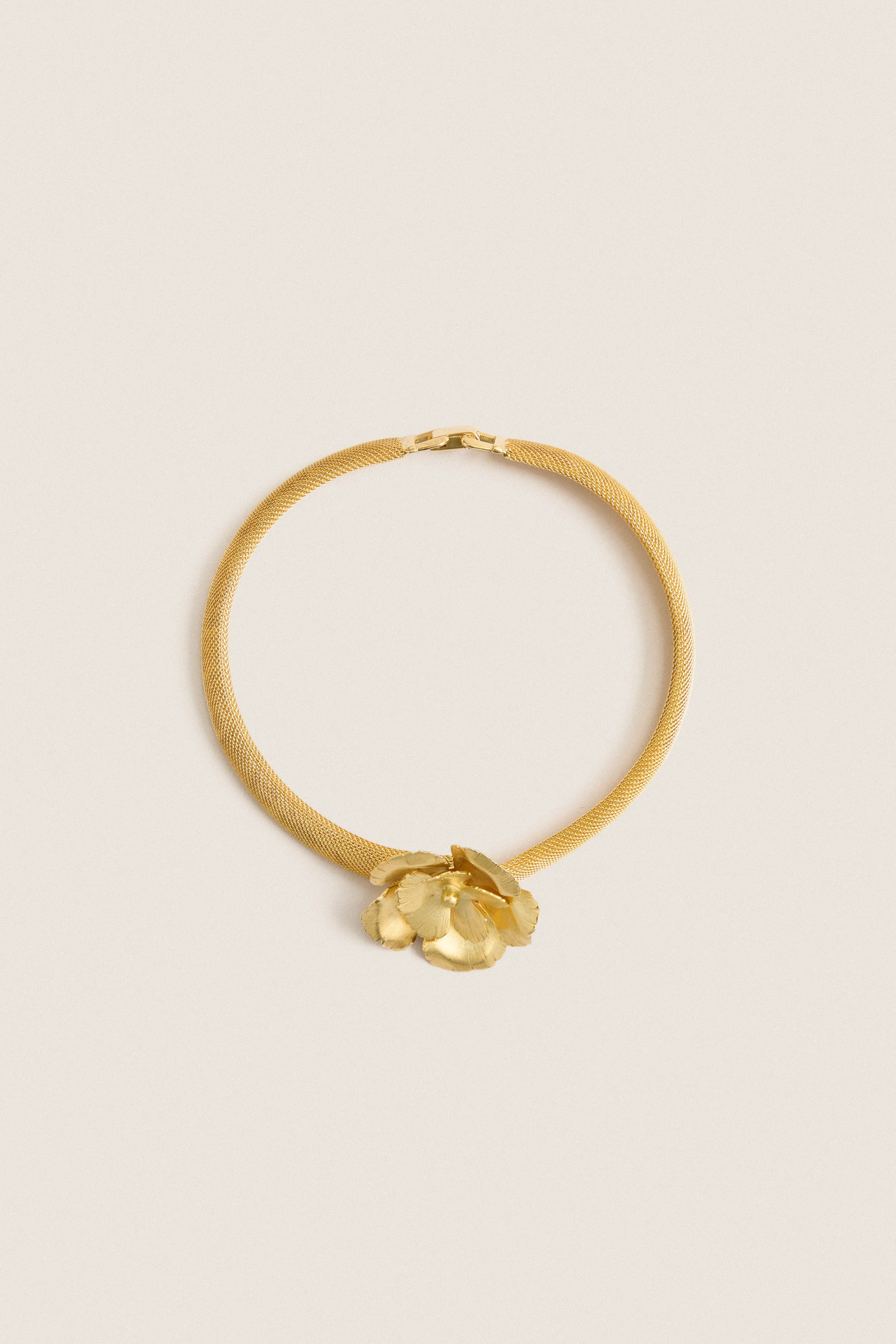 Antique Gold Eden Mesh Choker sold by Tuckernuck