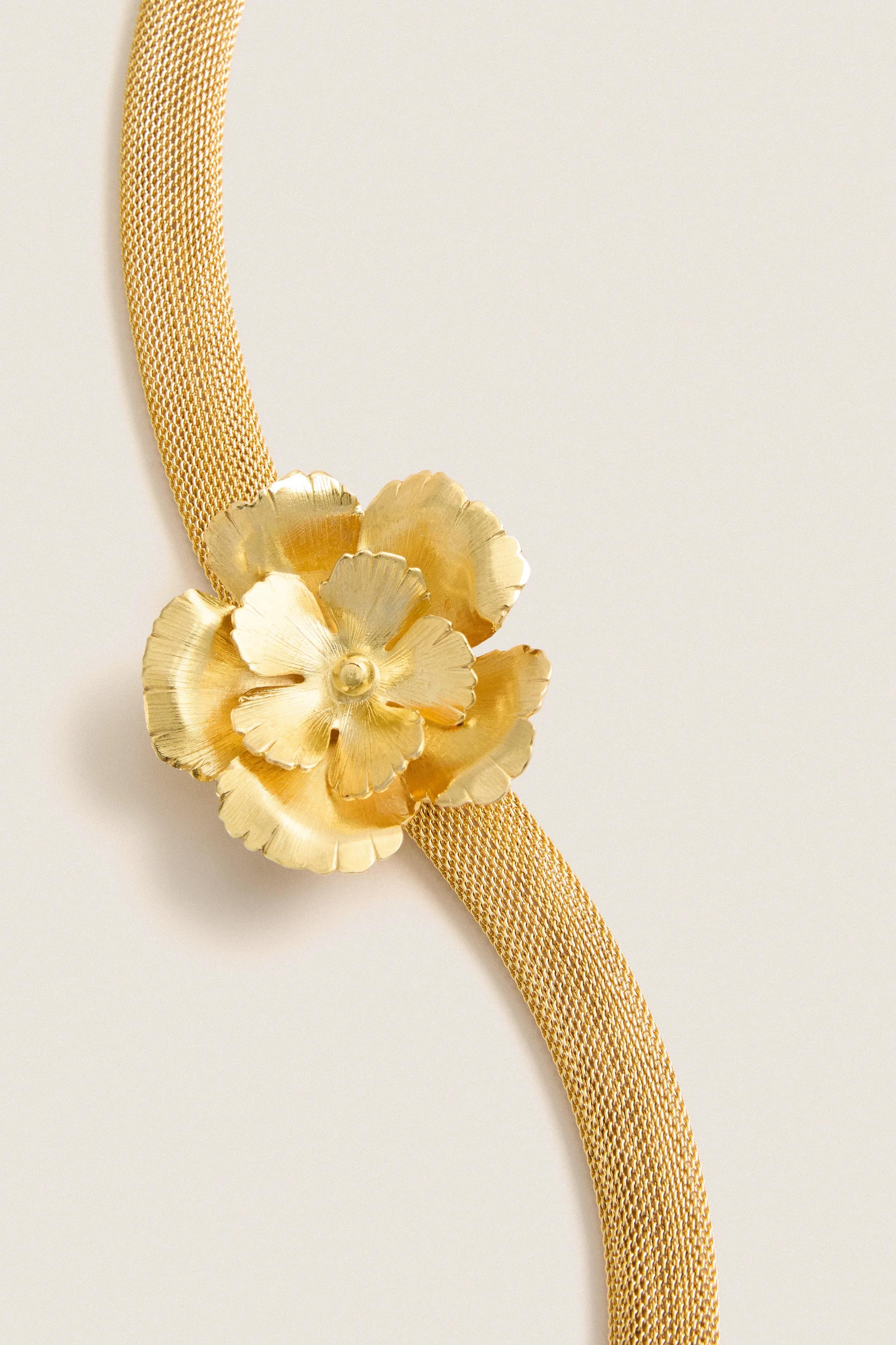 Antique Gold Eden Mesh Choker sold by Tuckernuck product image thumbnail 4