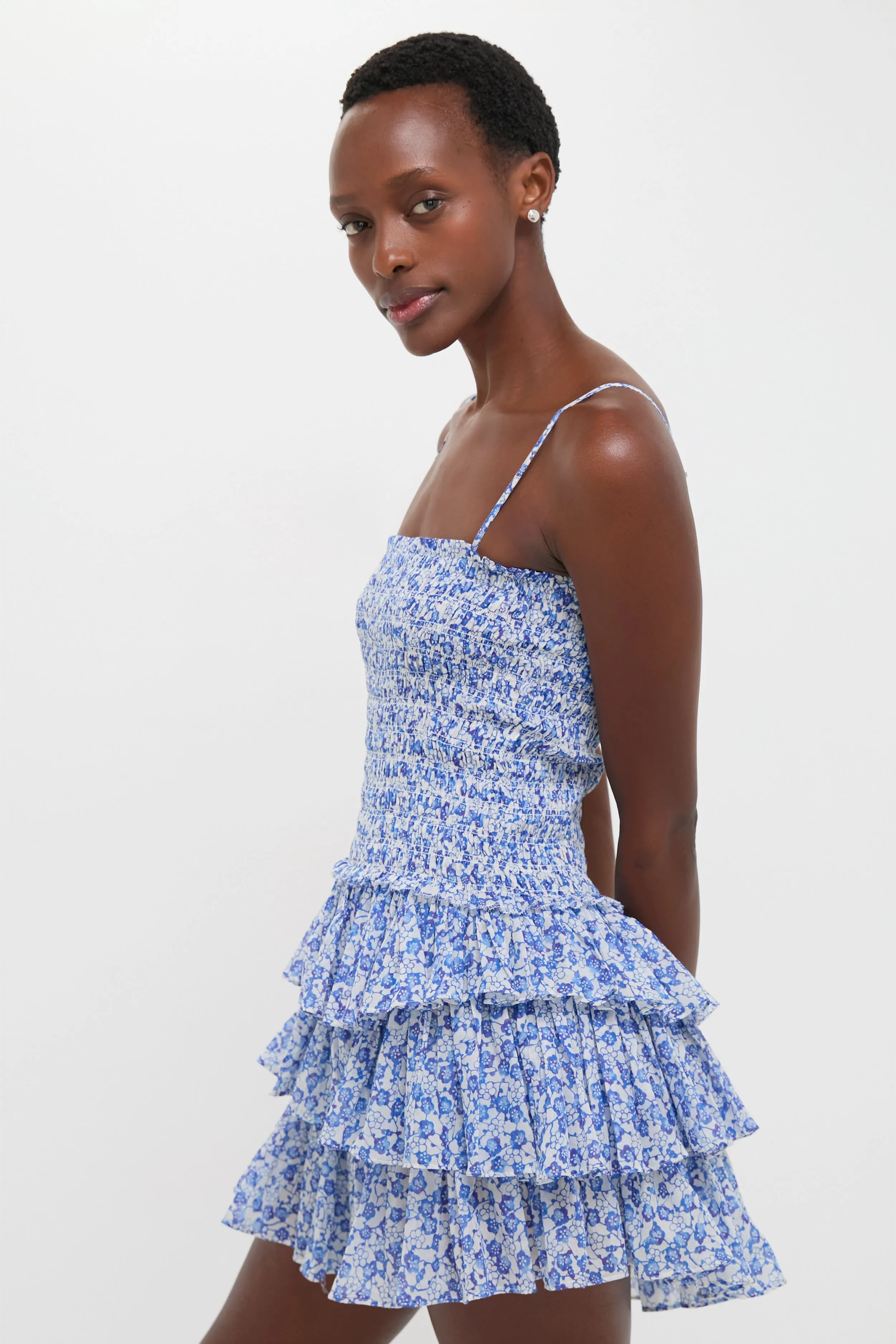 Blue Elodie Dress sold by Tuckernuck product image thumbnail 3