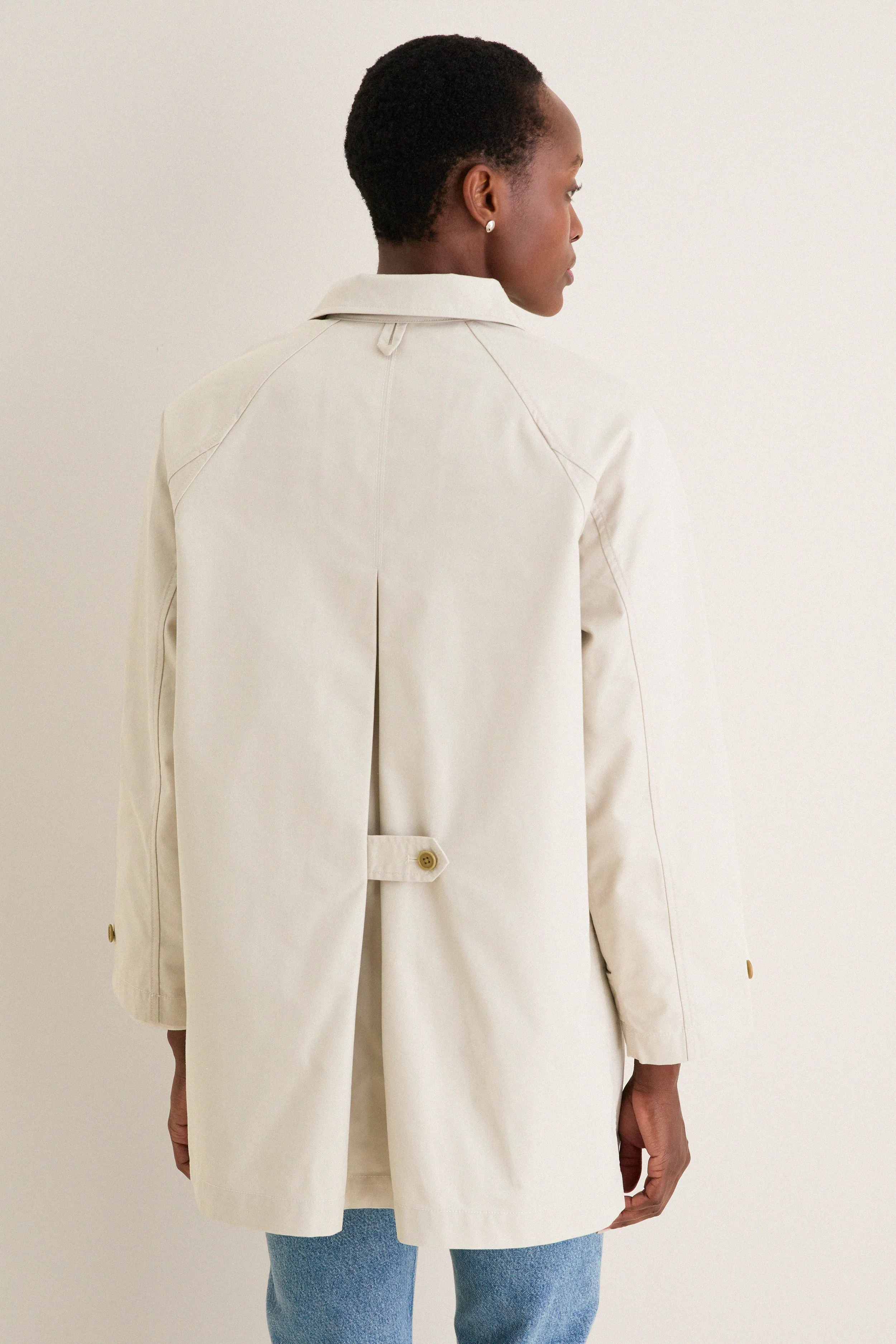 Stone Madeleine Trench in Cotton Blend sold by Tuckernuck product image thumbnail 4