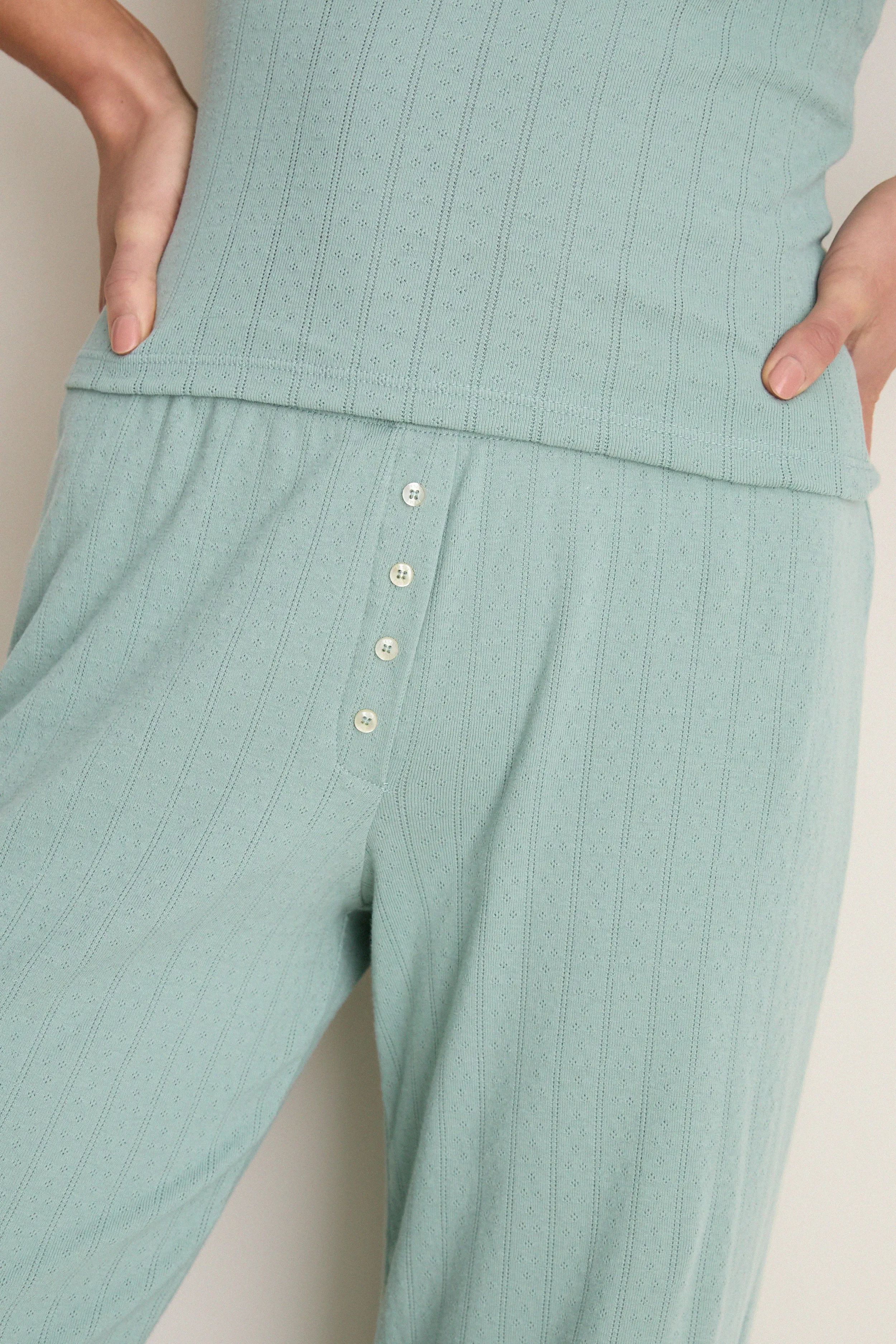 Eucalyptus Pointelle Boxer Pants sold by Tuckernuck product image thumbnail 5