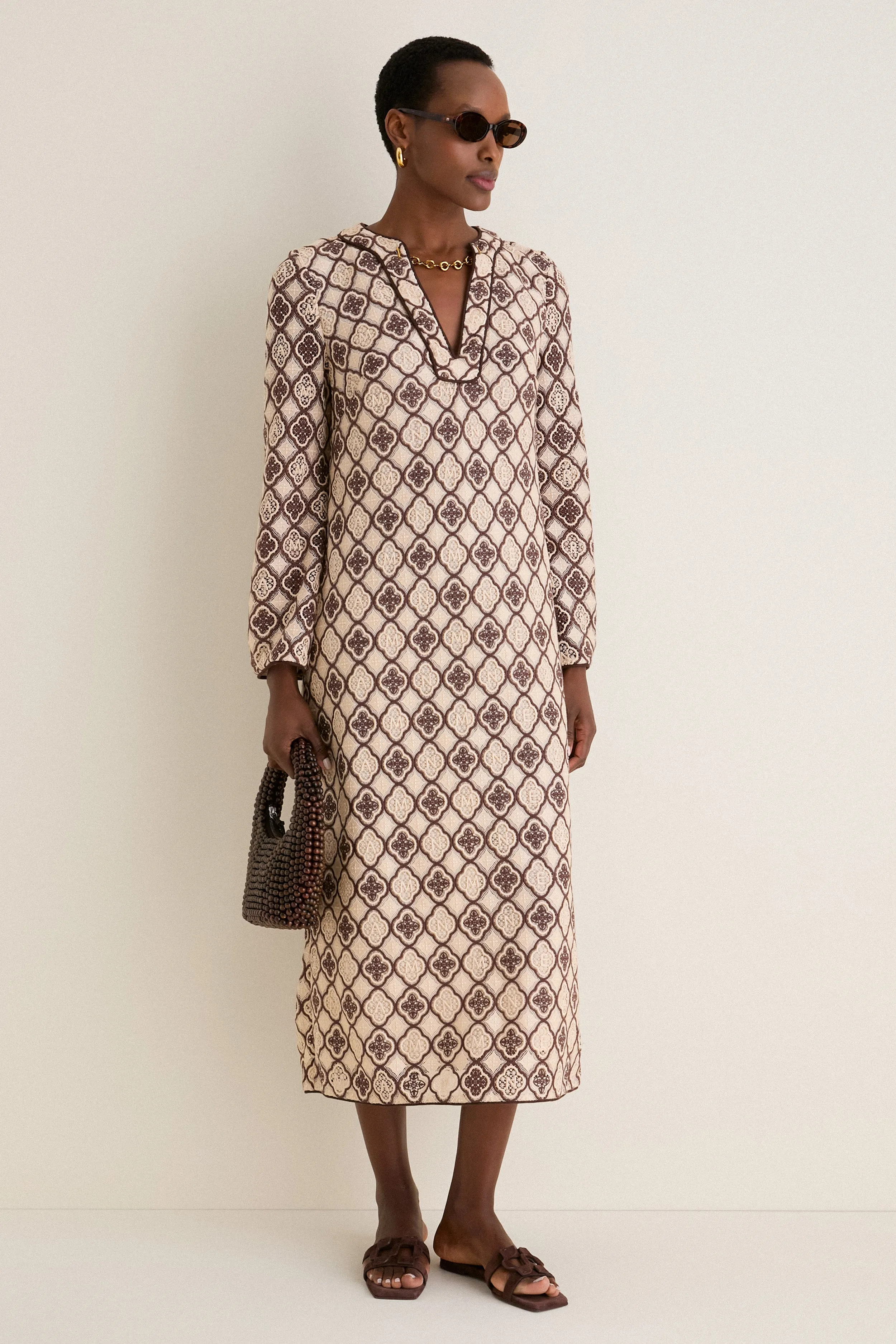 Brown Tortoise Lyric Leigh Sunglasses sold by Tuckernuck product image thumbnail 4