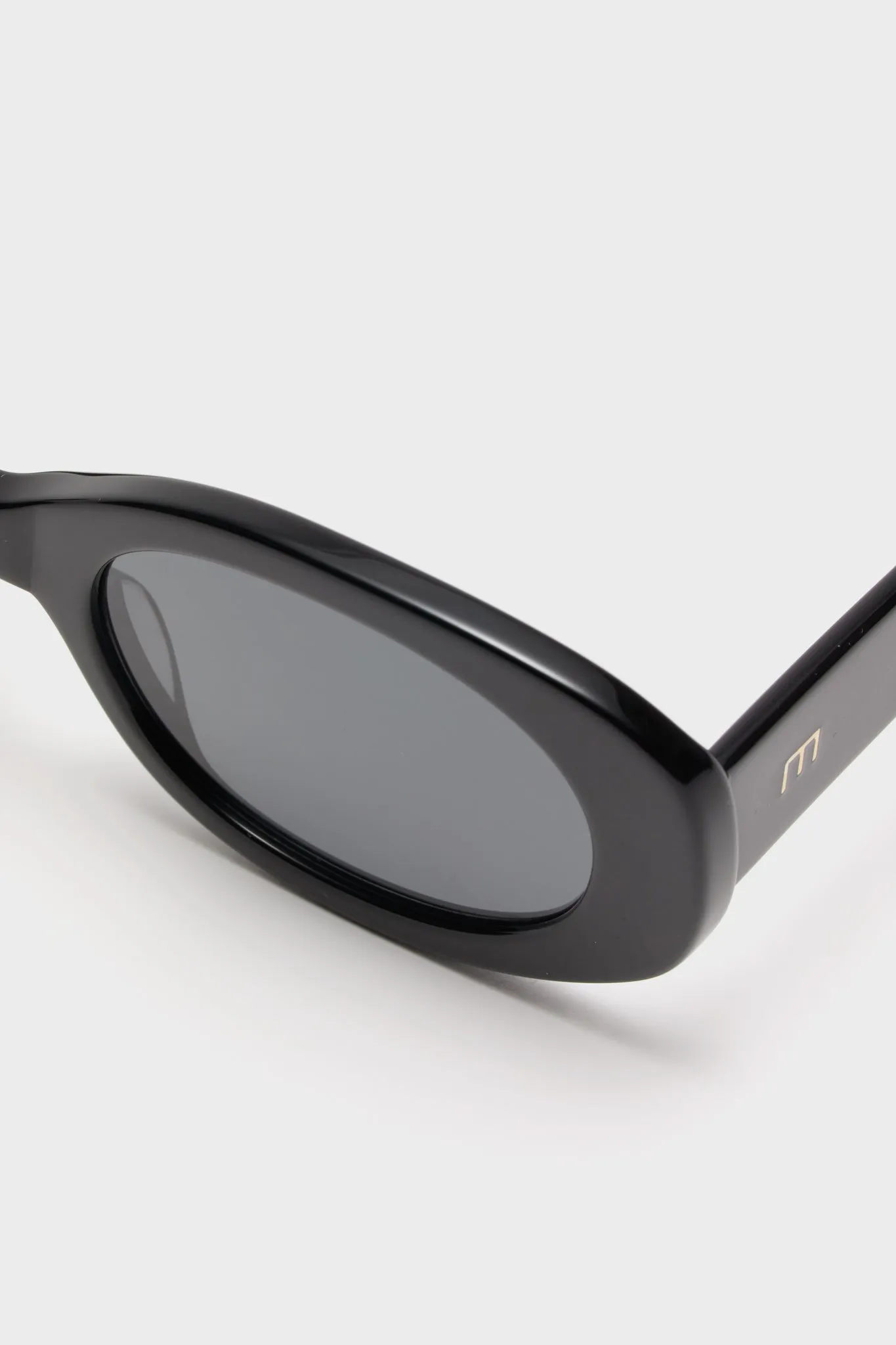 Gloss Black Lyna Sunglasses sold by Tuckernuck product image thumbnail 5