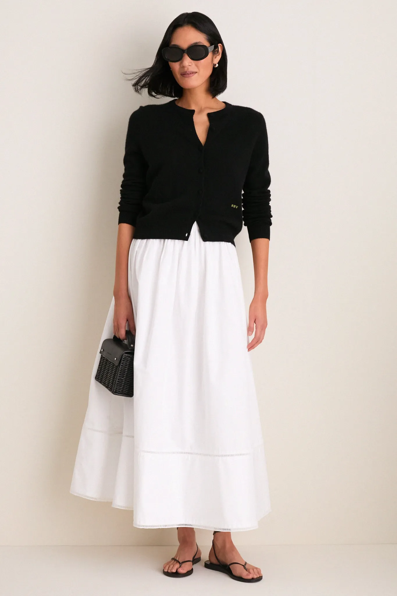 Gloss Black Lyna Sunglasses sold by Tuckernuck product image thumbnail 4