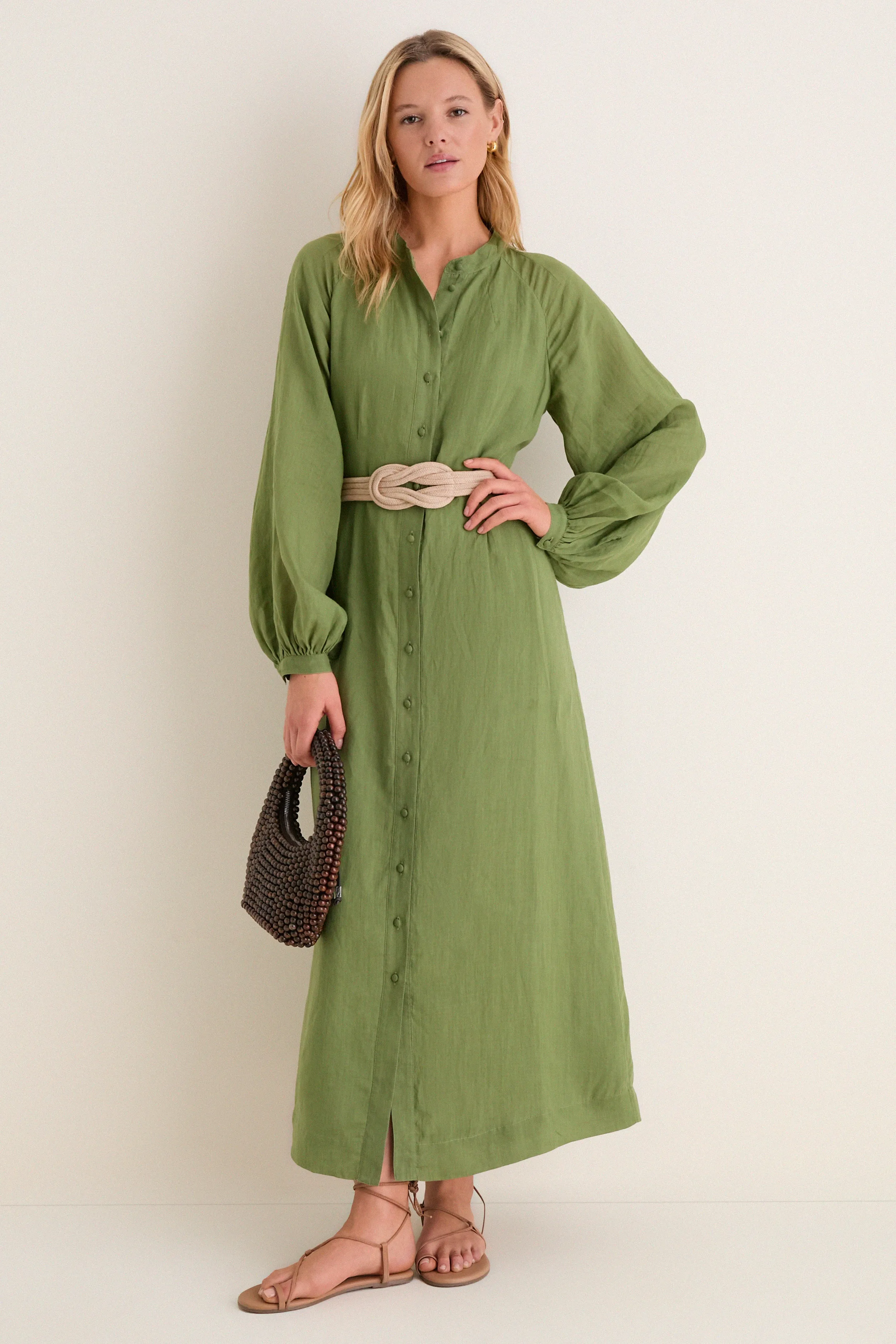 Cedar Green Button Down Granier Dress sold by Tuckernuck product image thumbnail 2