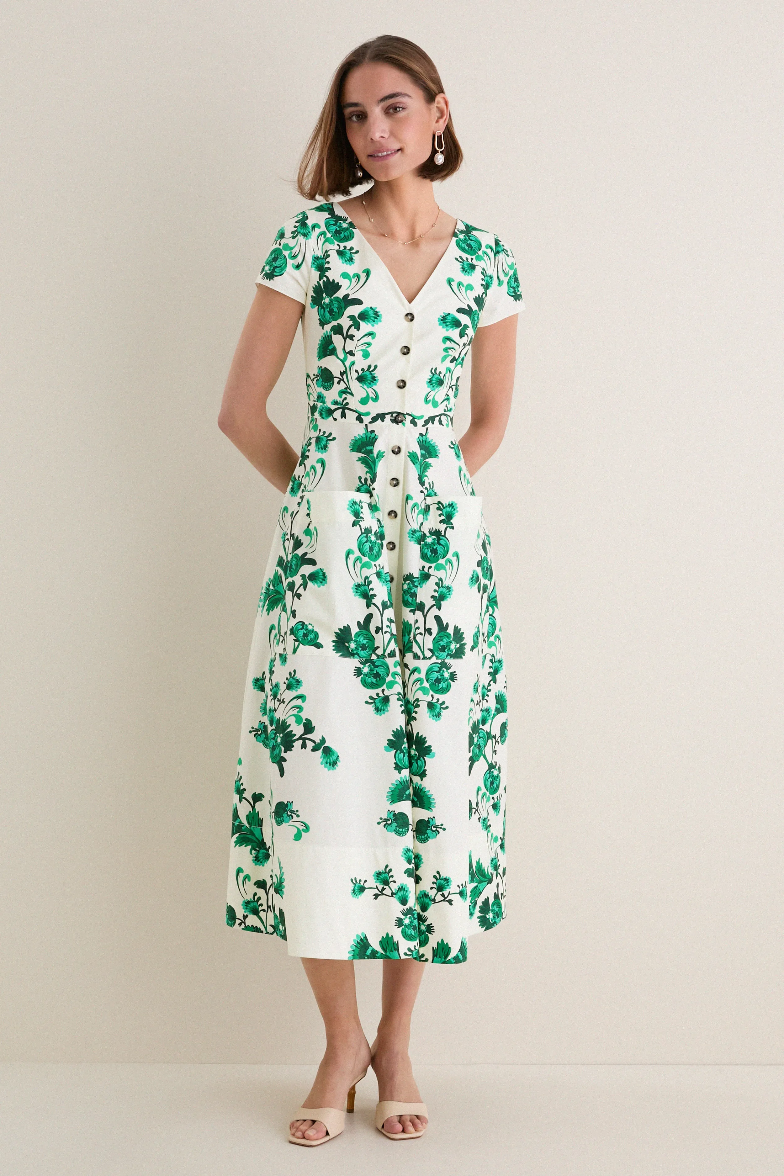 Saffier Vines Zoey-E Midi Dress sold by Tuckernuck