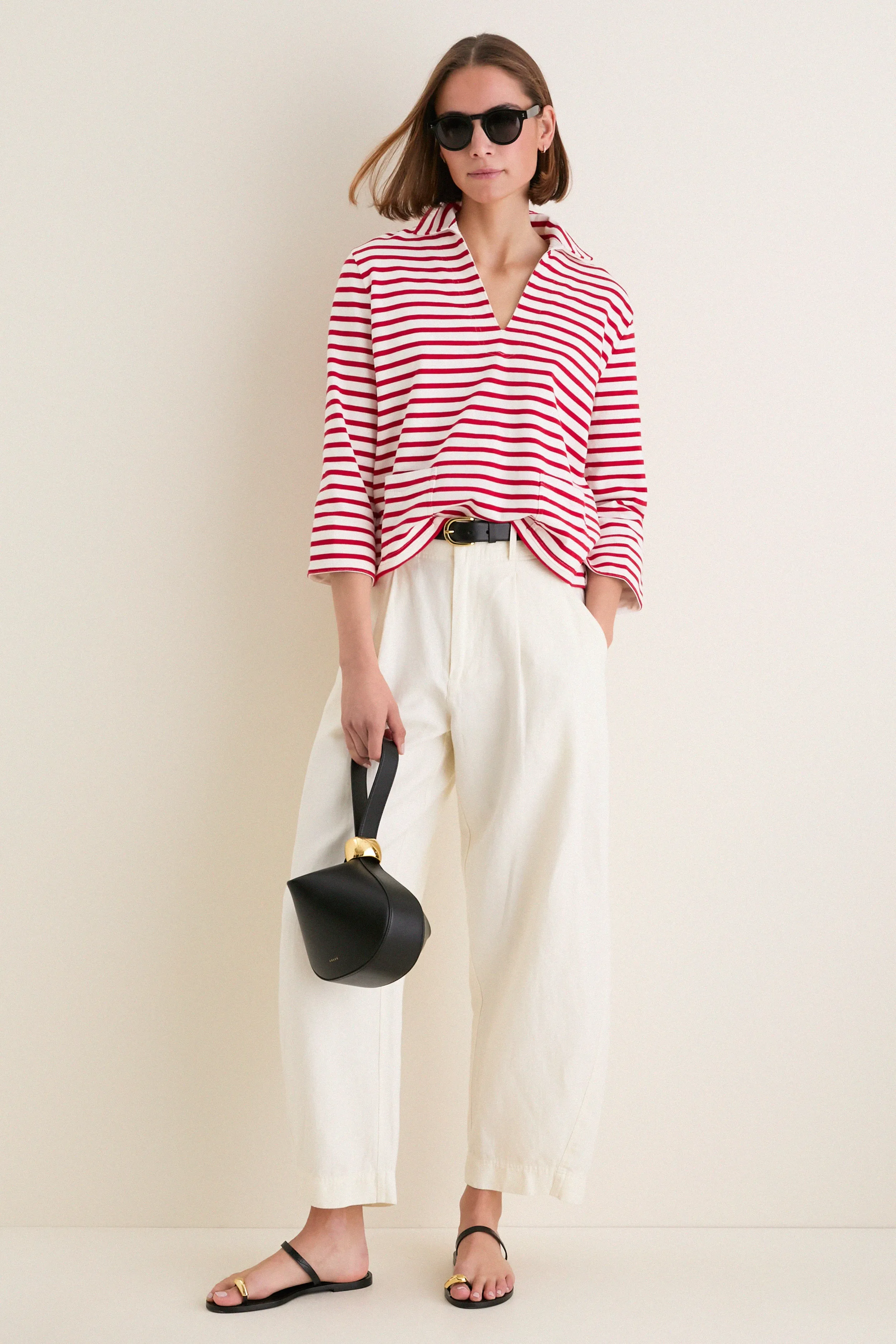 Black Leonard Sunglasses sold by Tuckernuck product image thumbnail 3