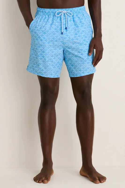 Crystal Sea Coronado Swim Trunk made by Peter Millar