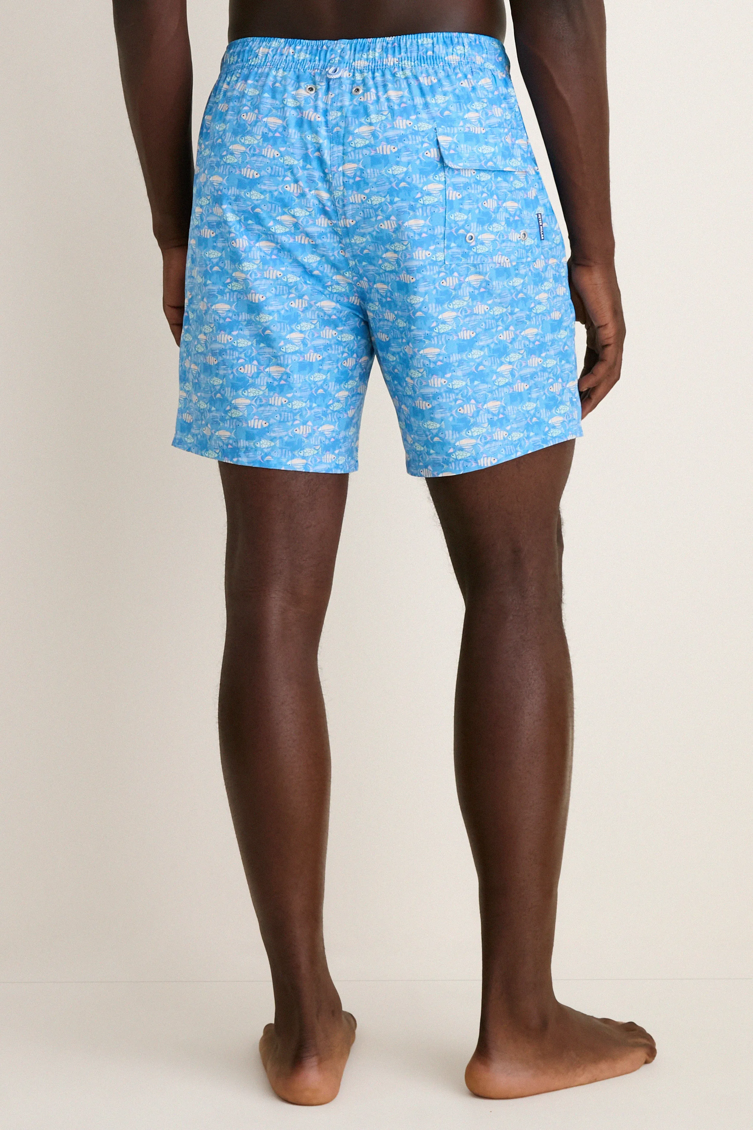 Marina Blue Sunfish Swim Trunk sold by Tuckernuck product image thumbnail 4