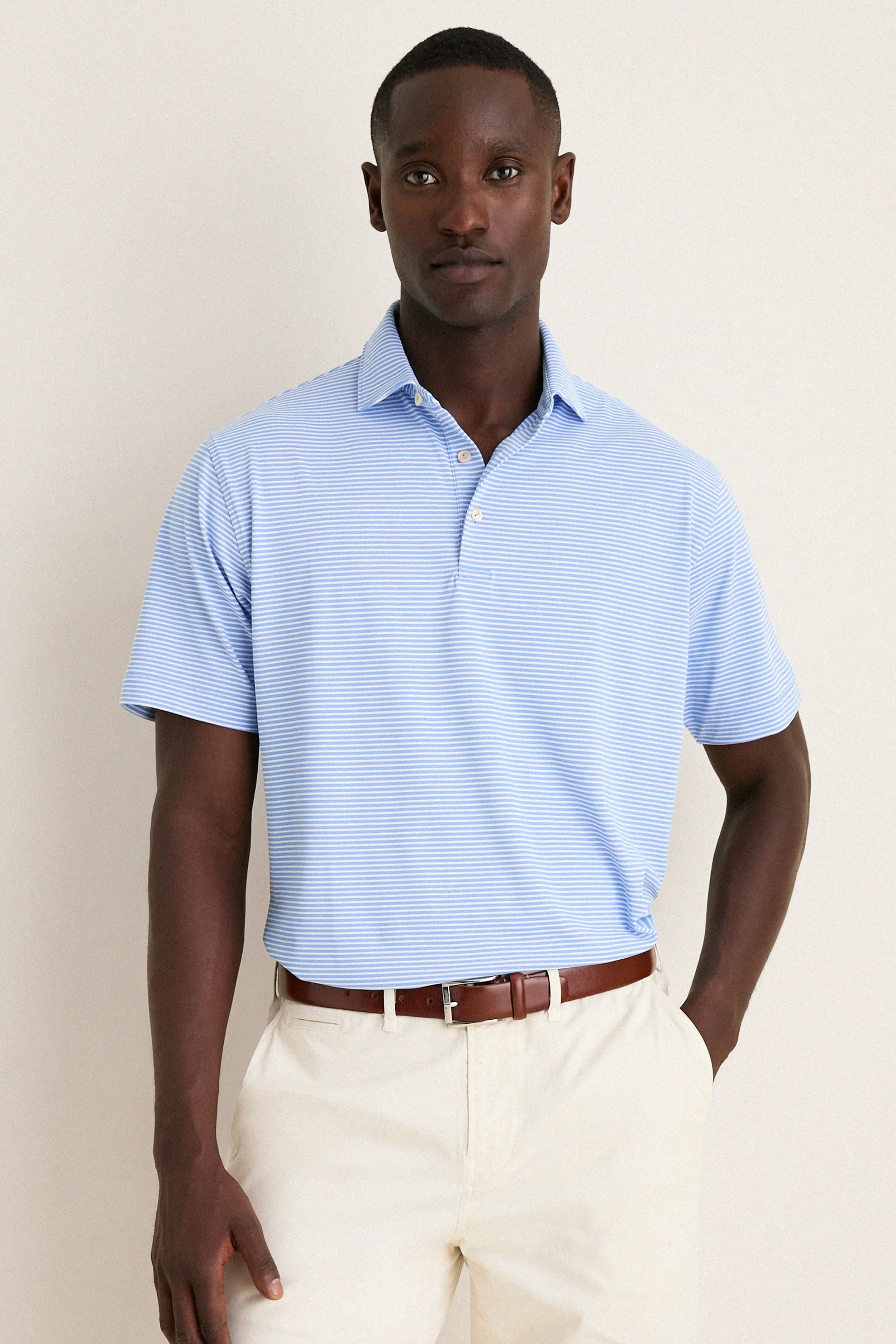 Bluebird Grace Performance Mesh Polo sold by Tuckernuck