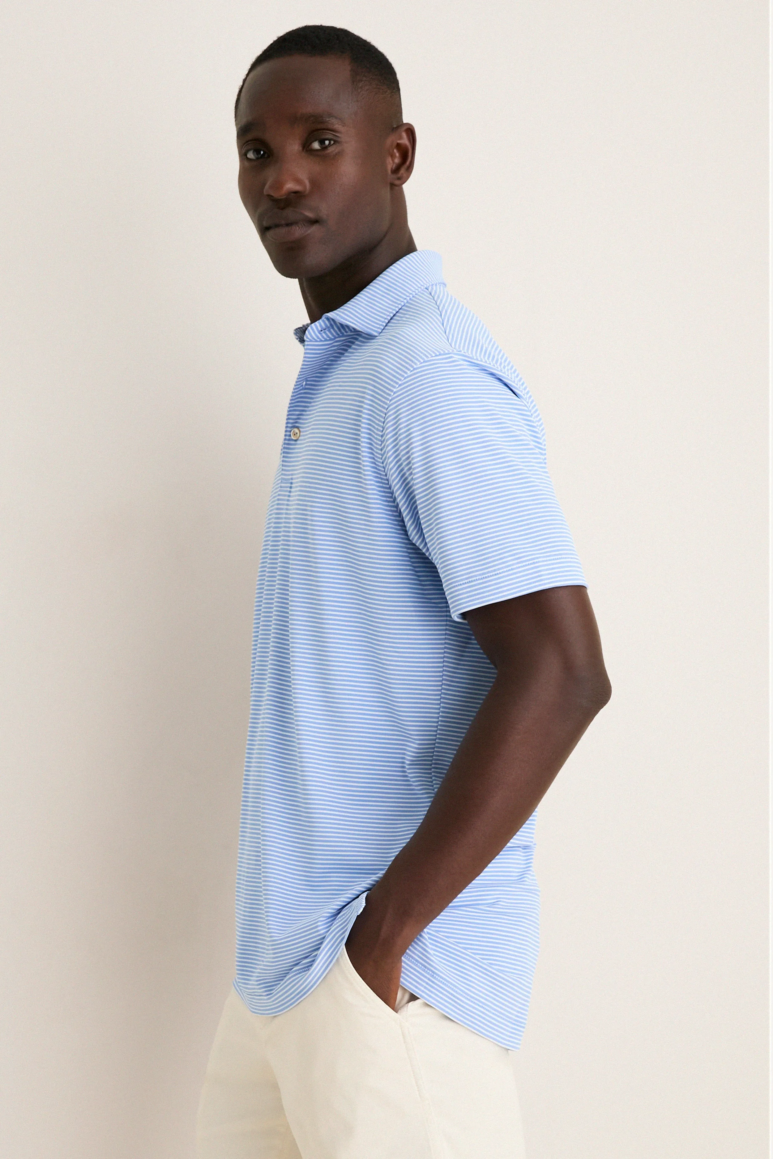 Bluebird Grace Performance Mesh Polo sold by Tuckernuck product image thumbnail 3