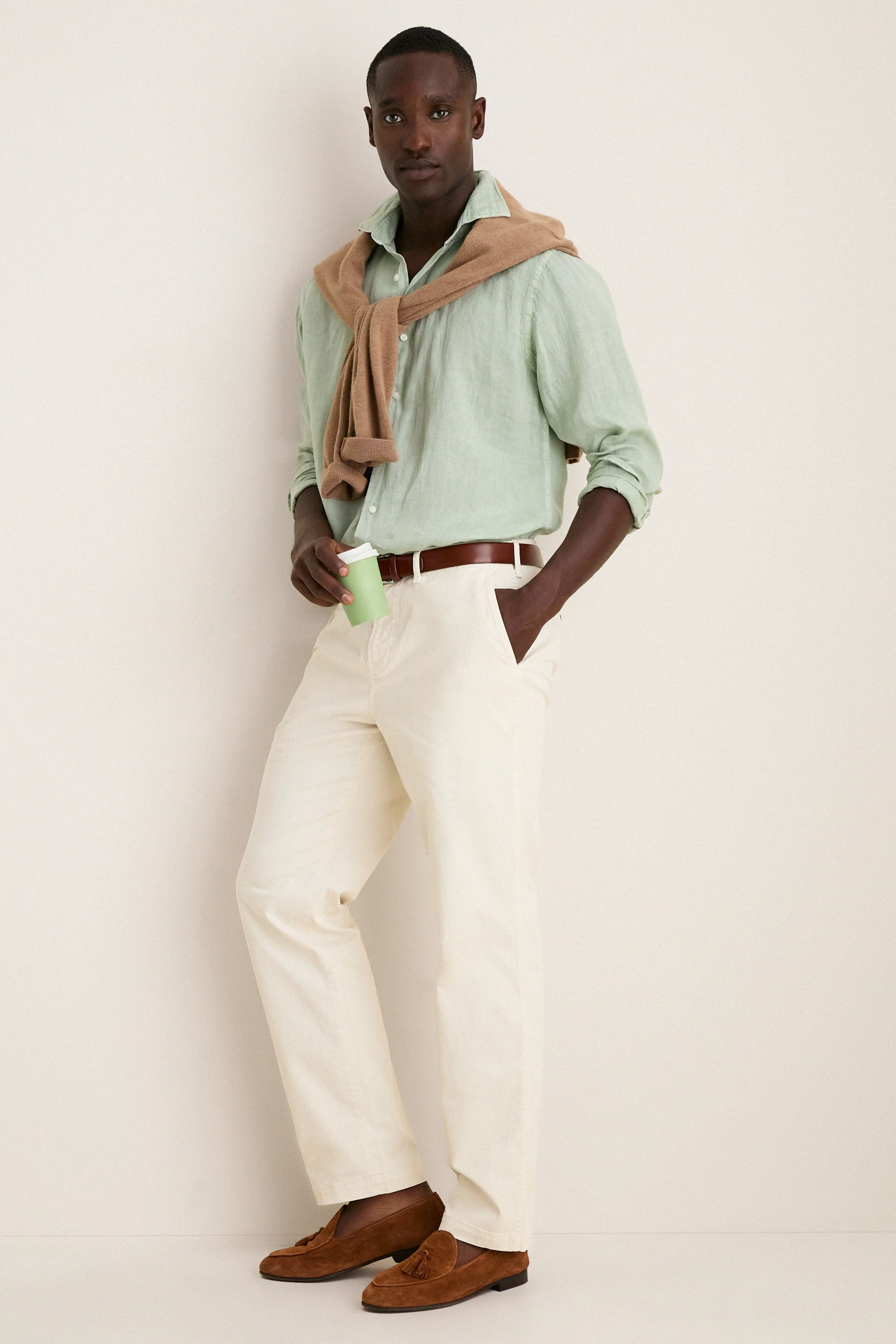 Grandview Shoreside Linen Sports Shirt sold by Tuckernuck product image thumbnail 2