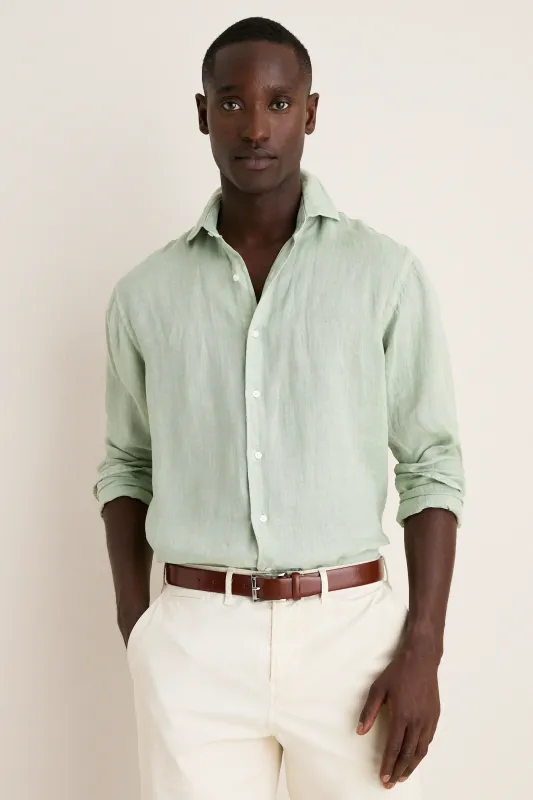 Grandview Shoreside Linen Sports Shirt made by Peter Millar