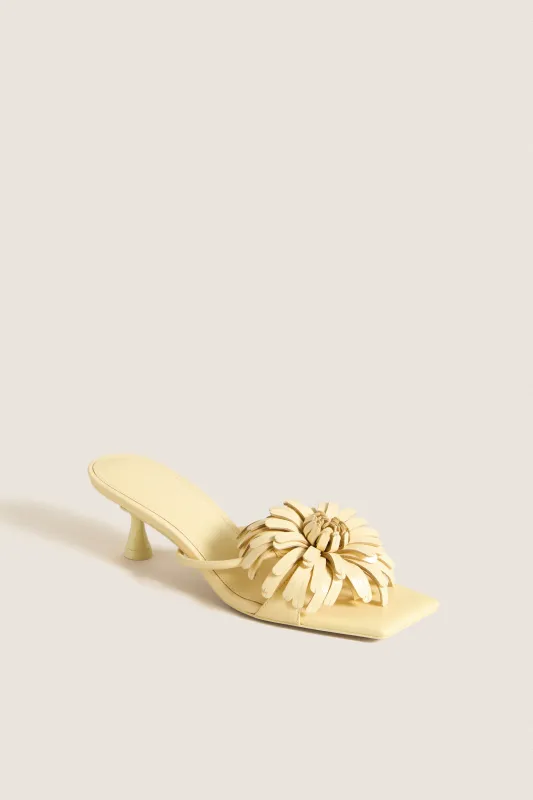 Buttercream Alora Low Heel made by Cult Gaia