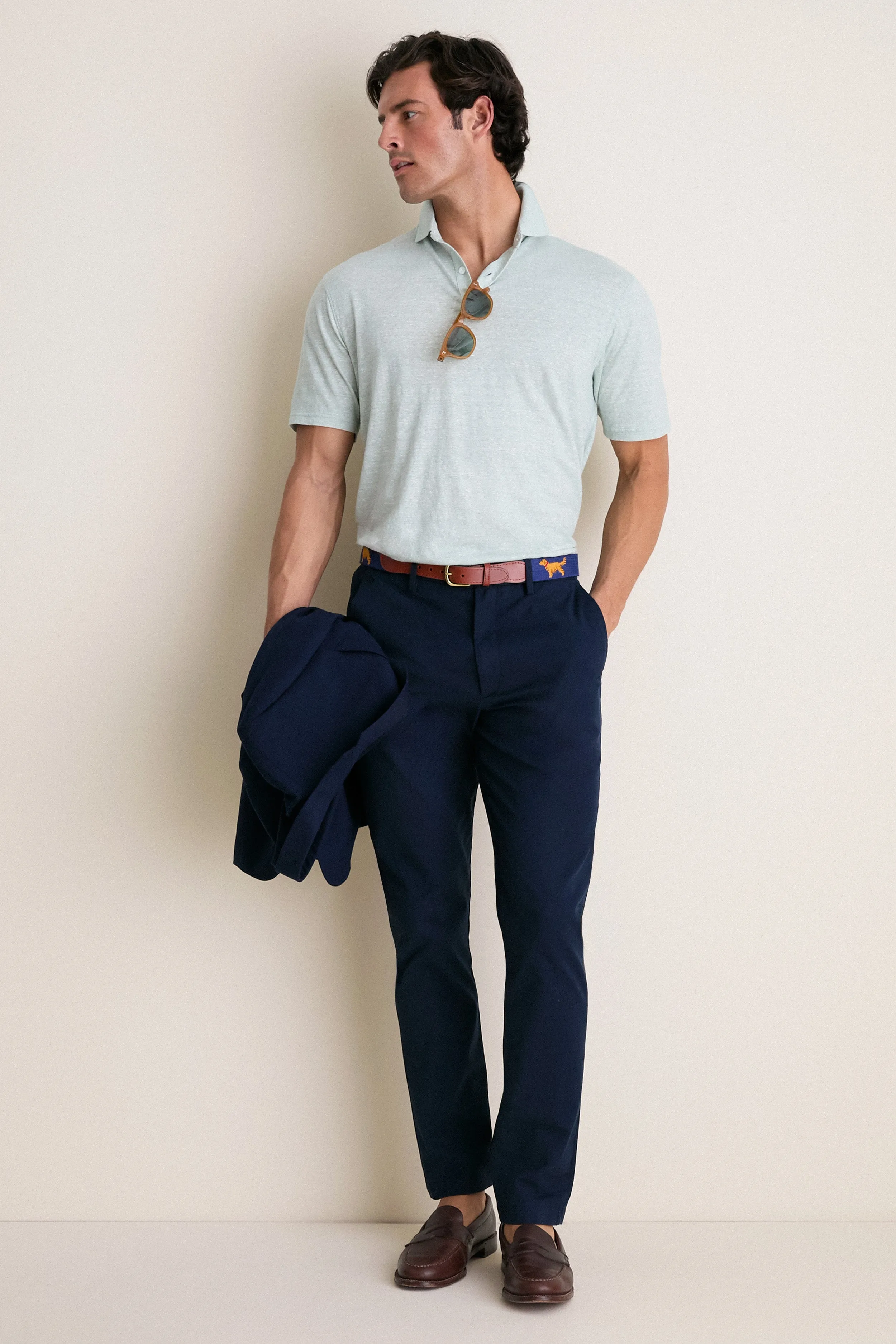 Grandview Linen Sanibel Polo sold by Tuckernuck product image thumbnail 2