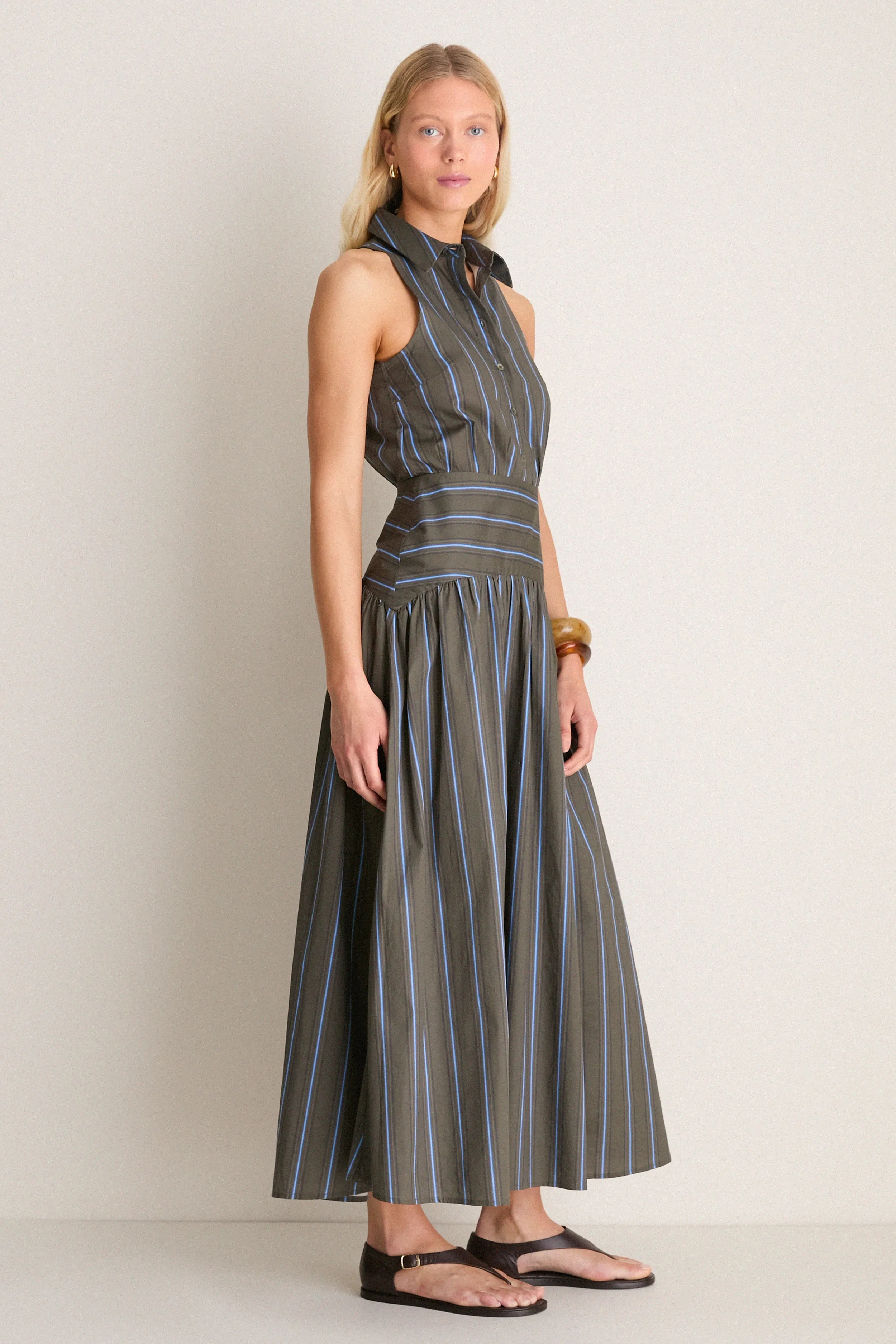 Huntington Stripe Romy Dress sold by Tuckernuck product image thumbnail 3