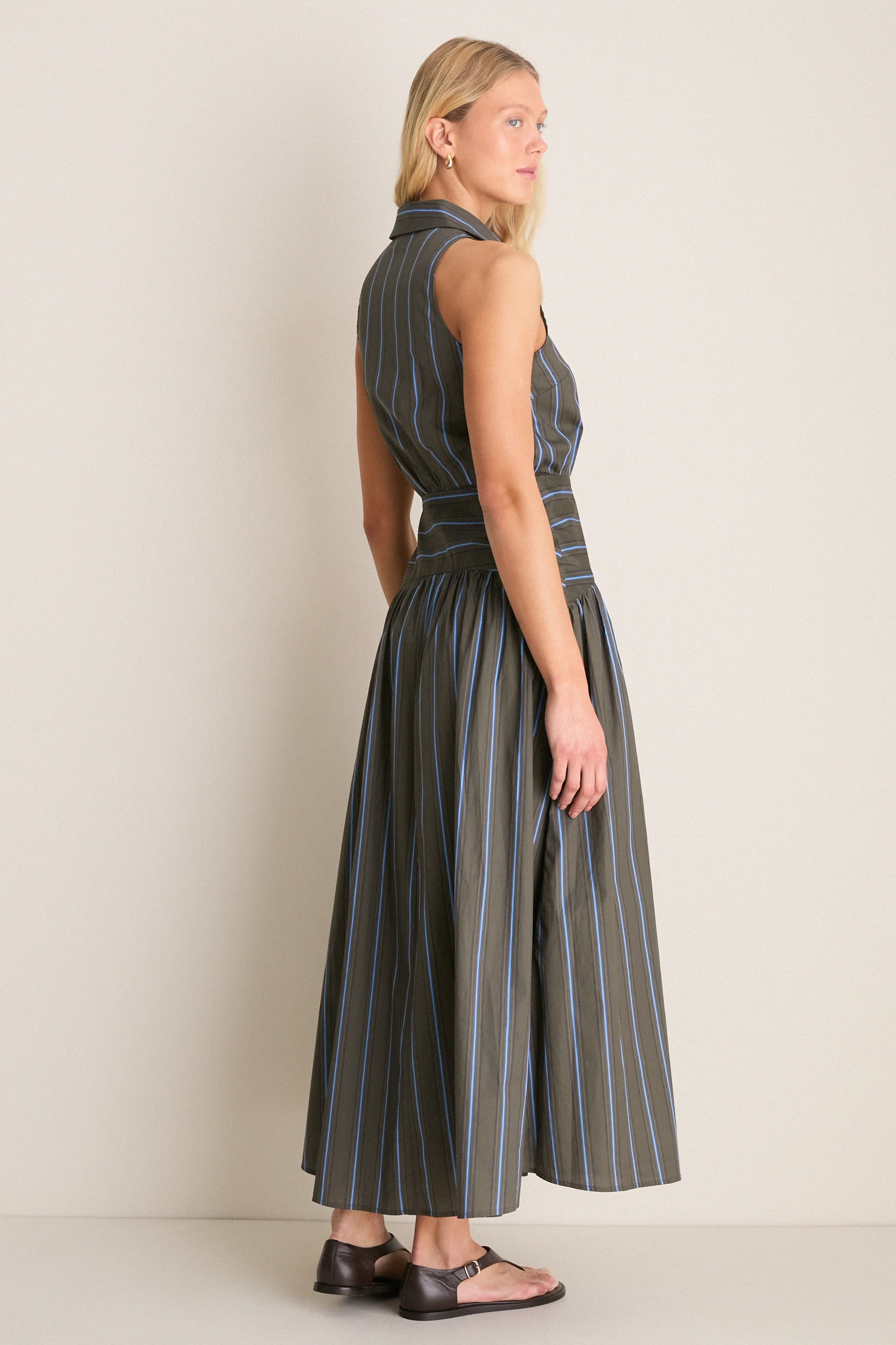 Huntington Stripe Romy Dress sold by Tuckernuck product image thumbnail 4