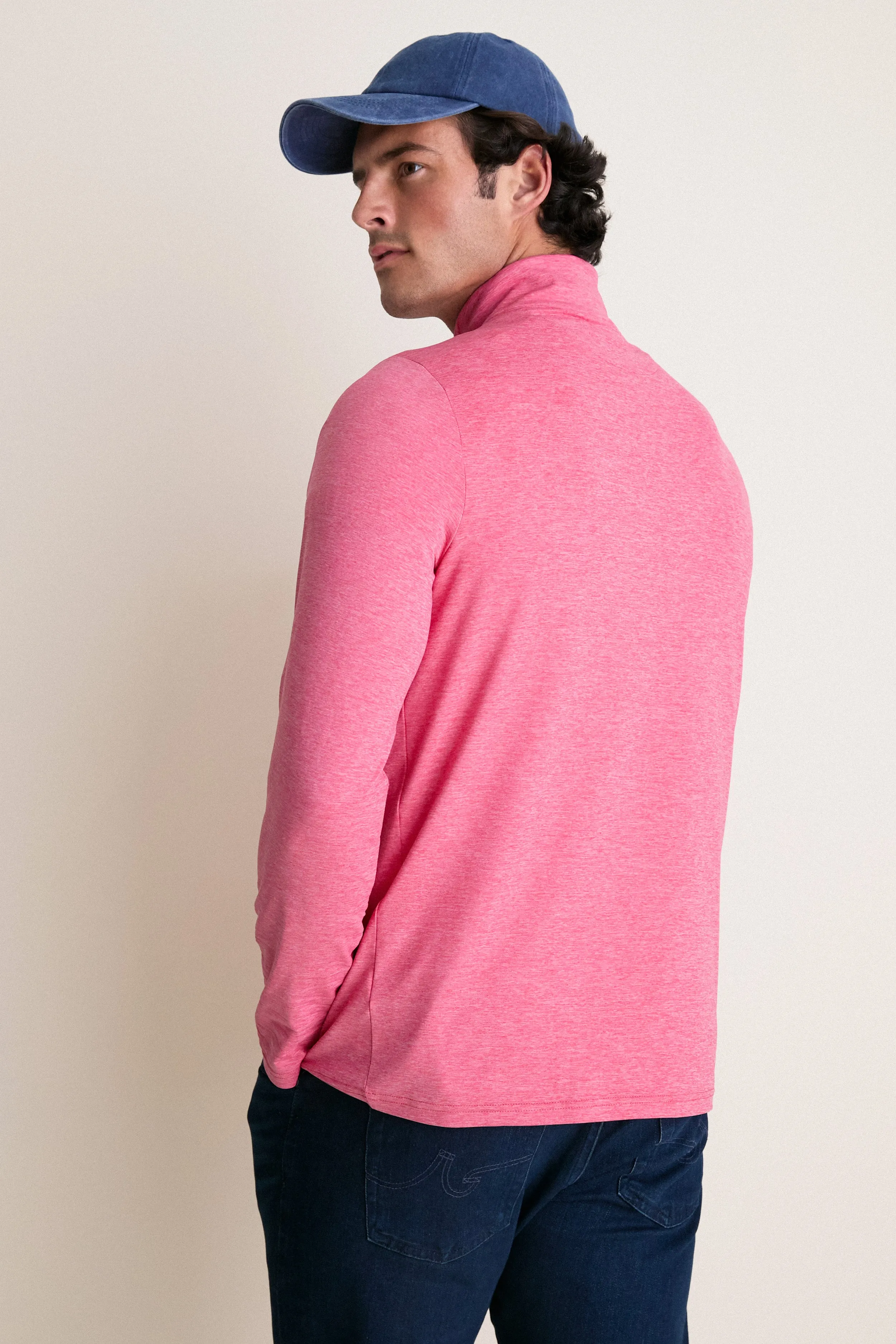 Heathered Red Featherweight Performance Pullover sold by Tuckernuck product image thumbnail 4